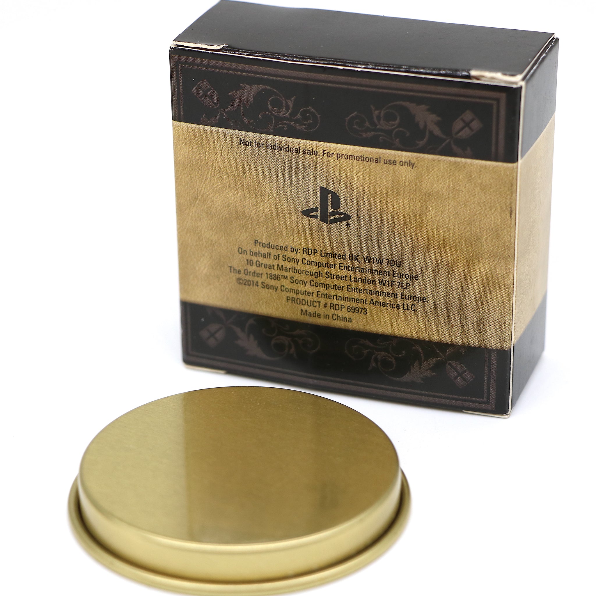 The Order 1886 Trinket Box Tin | PS4 Game Promo Merchandise Stocking Filler New