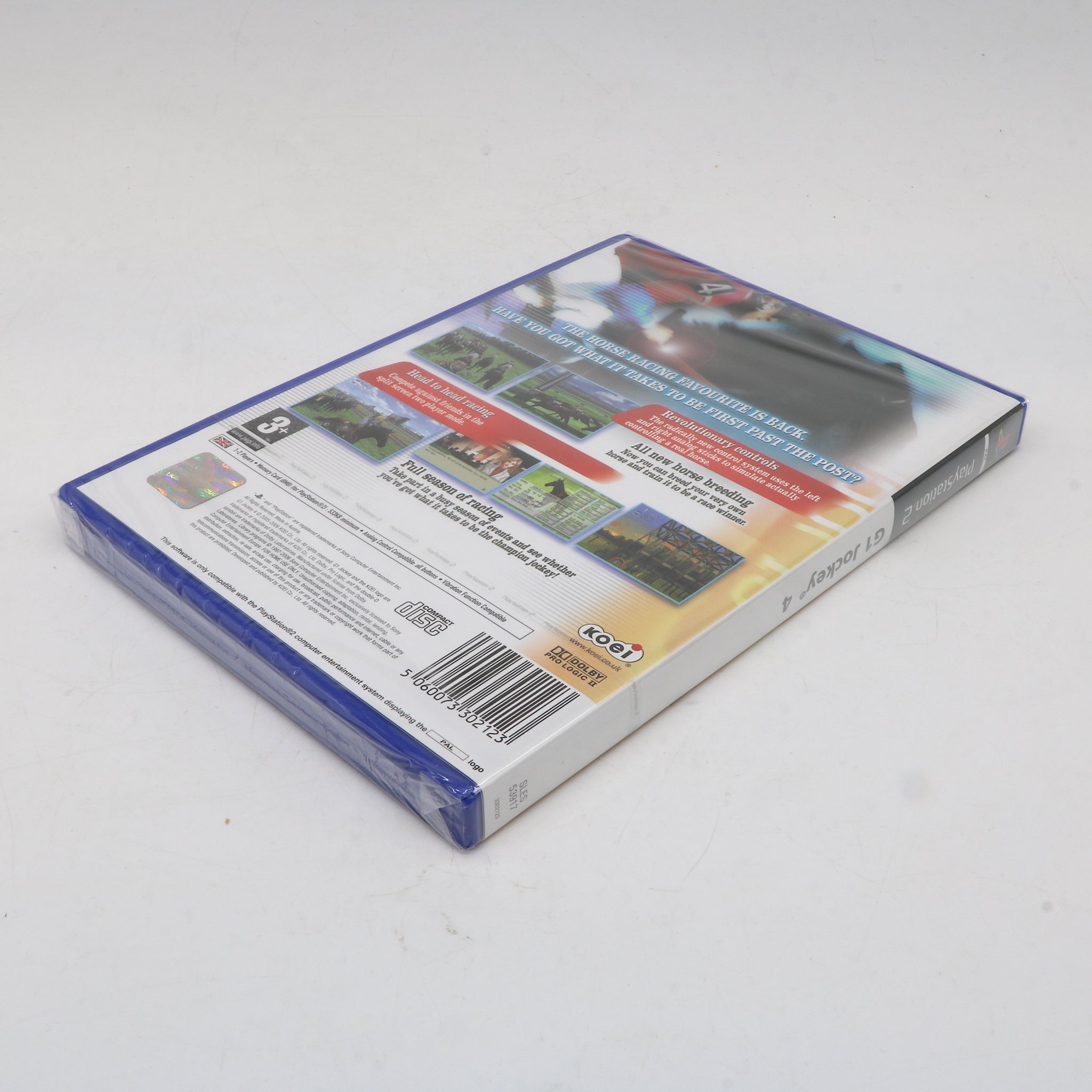 G1 Jockey 4 | Horse Racing | Sony Playstation PS2 Game | New & Sealed (Torn)