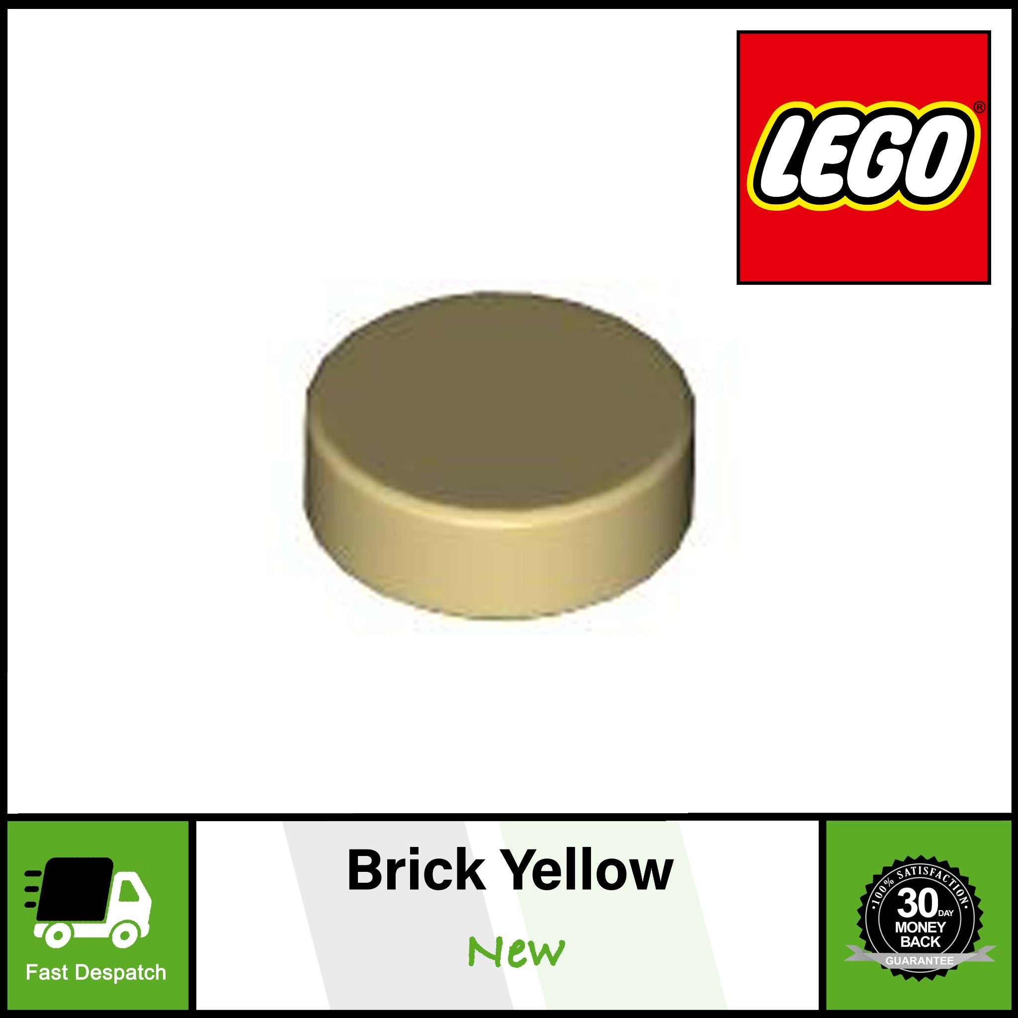 20 40 100 500 LEGO 1x1 Round Flat Tile 35381 | Use With Mosaic Art