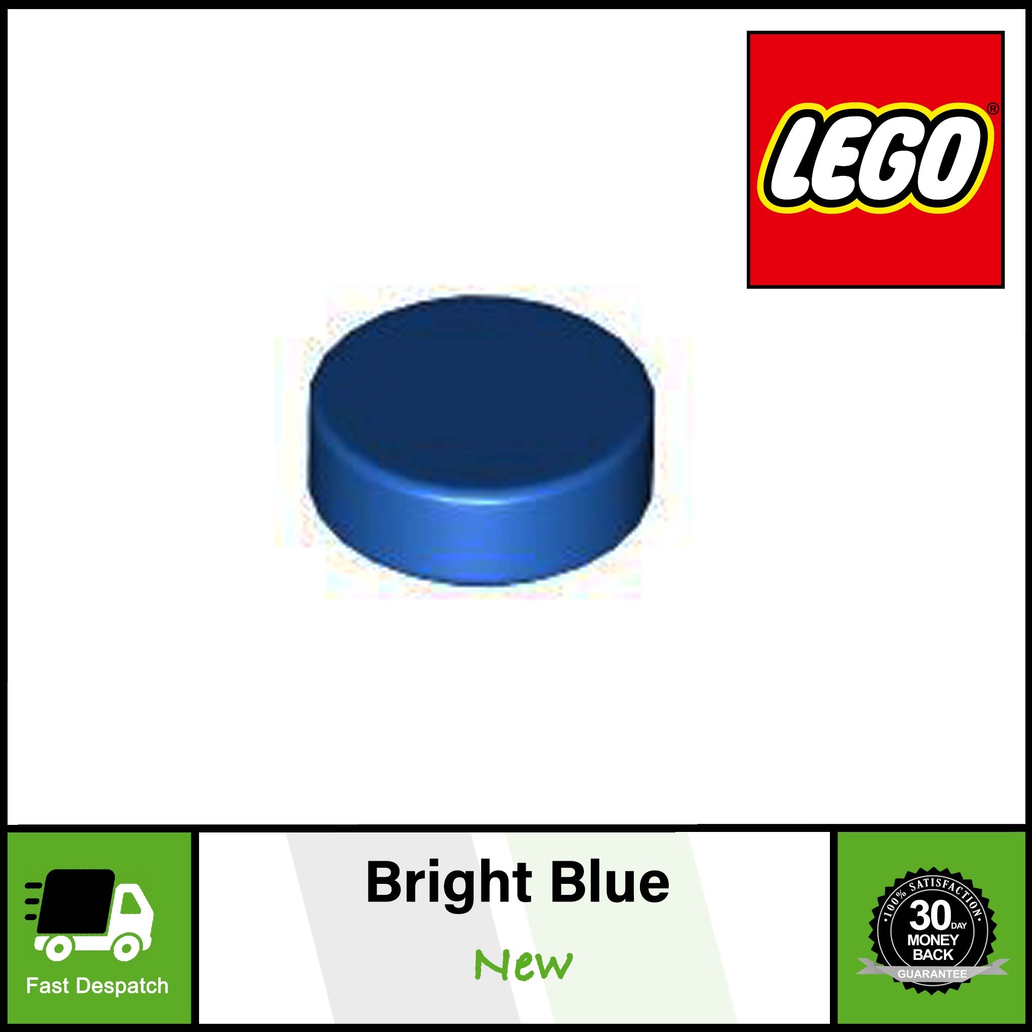 20 40 100 500 LEGO 1x1 Round Flat Tile 35381 | Use With Mosaic Art