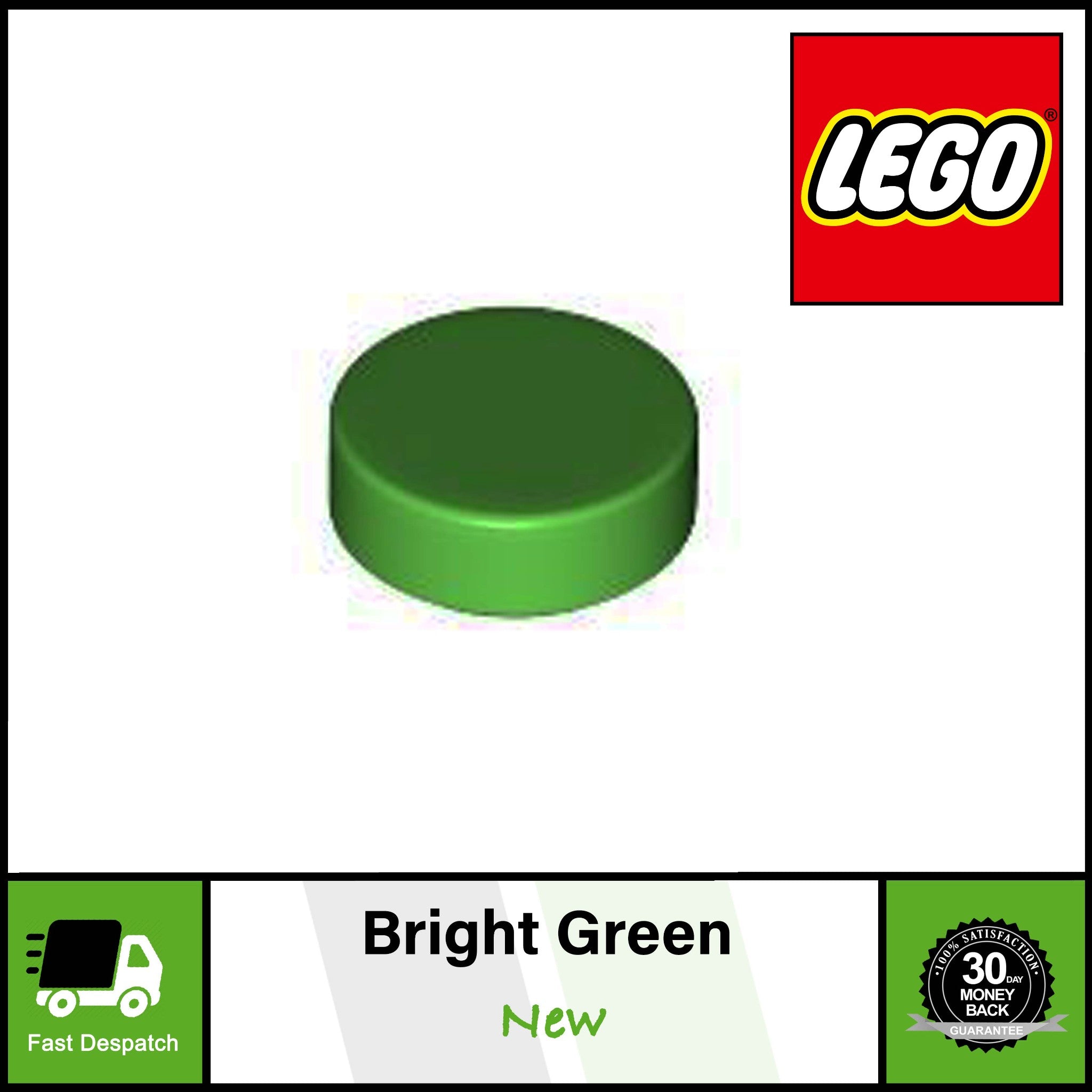 20 40 100 500 LEGO 1x1 Round Flat Tile 35381 | Use With Mosaic Art