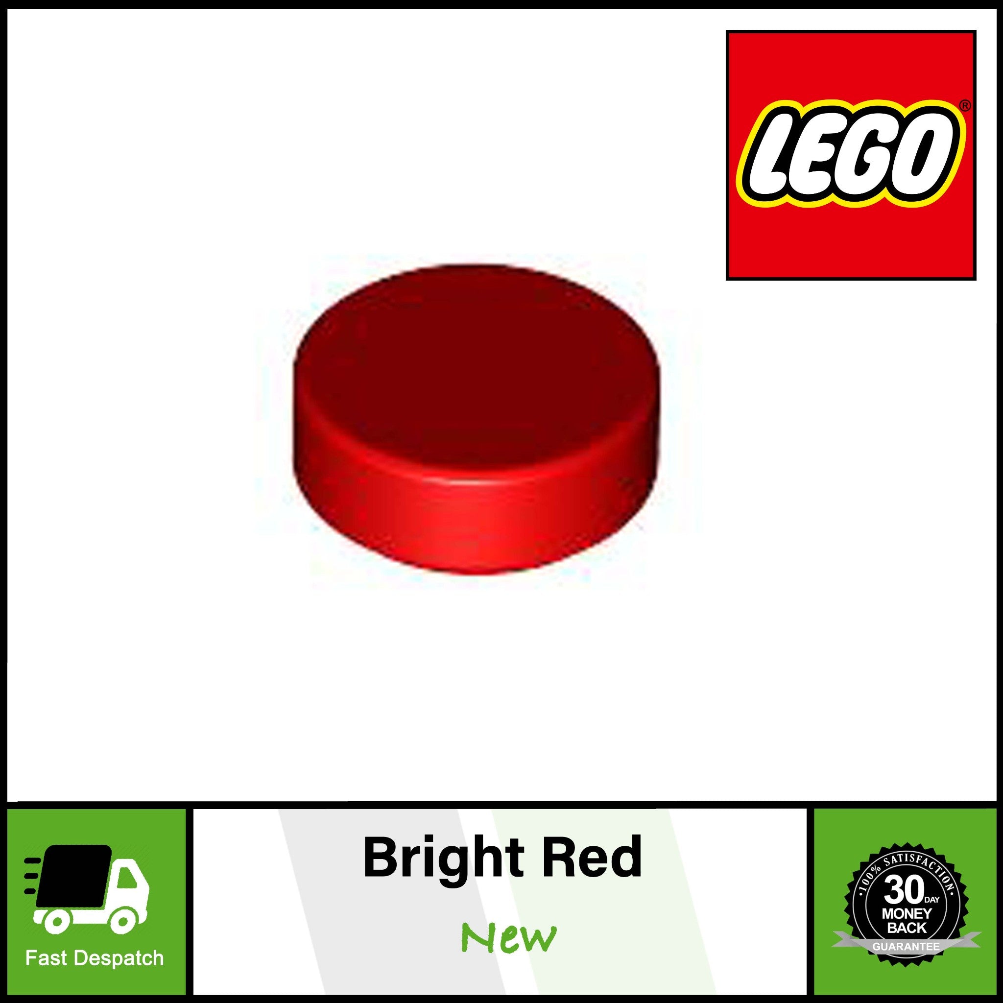 20 40 100 500 LEGO 1x1 Round Flat Tile 35381 | Use With Mosaic Art