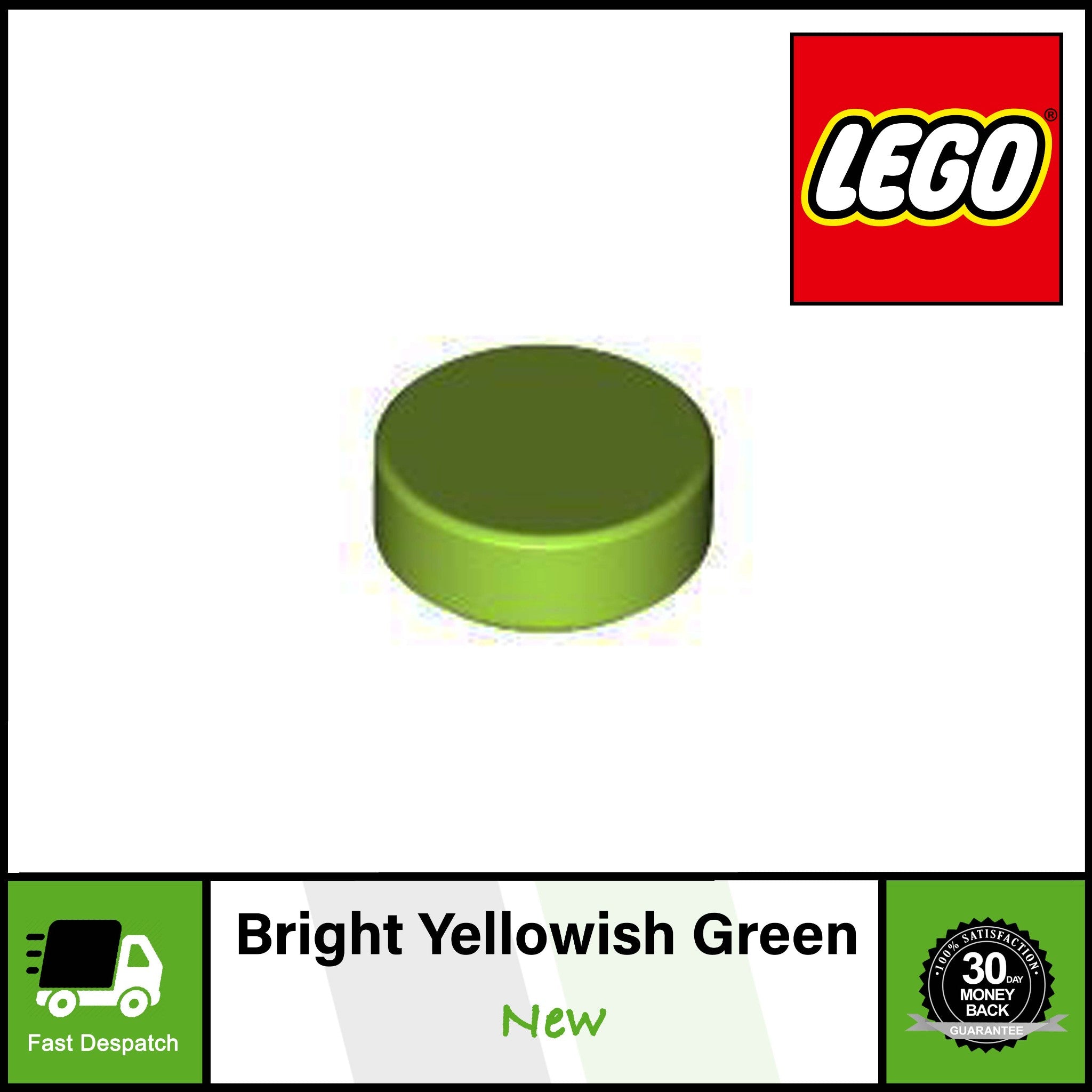 20 40 100 500 LEGO 1x1 Round Flat Tile 35381 | Use With Mosaic Art