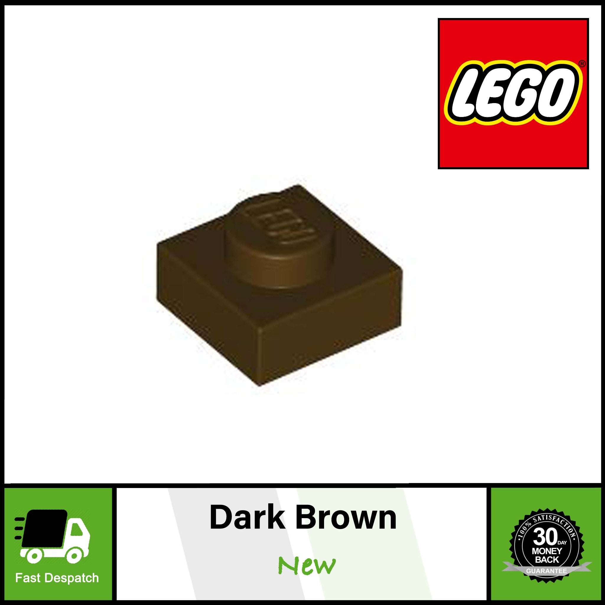 20 40 60 100 200 500 LEGO 1x1 Square Plate 3024 | Can Be Used With Mosaic Art