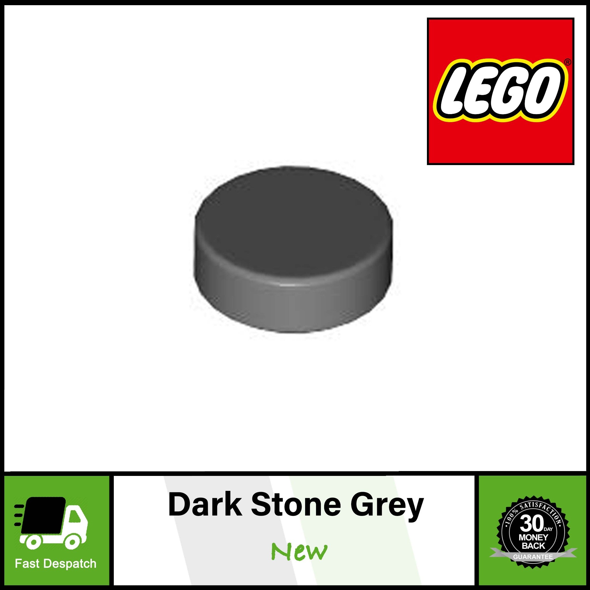 20 40 100 500 LEGO 1x1 Round Flat Tile 35381 | Use With Mosaic Art