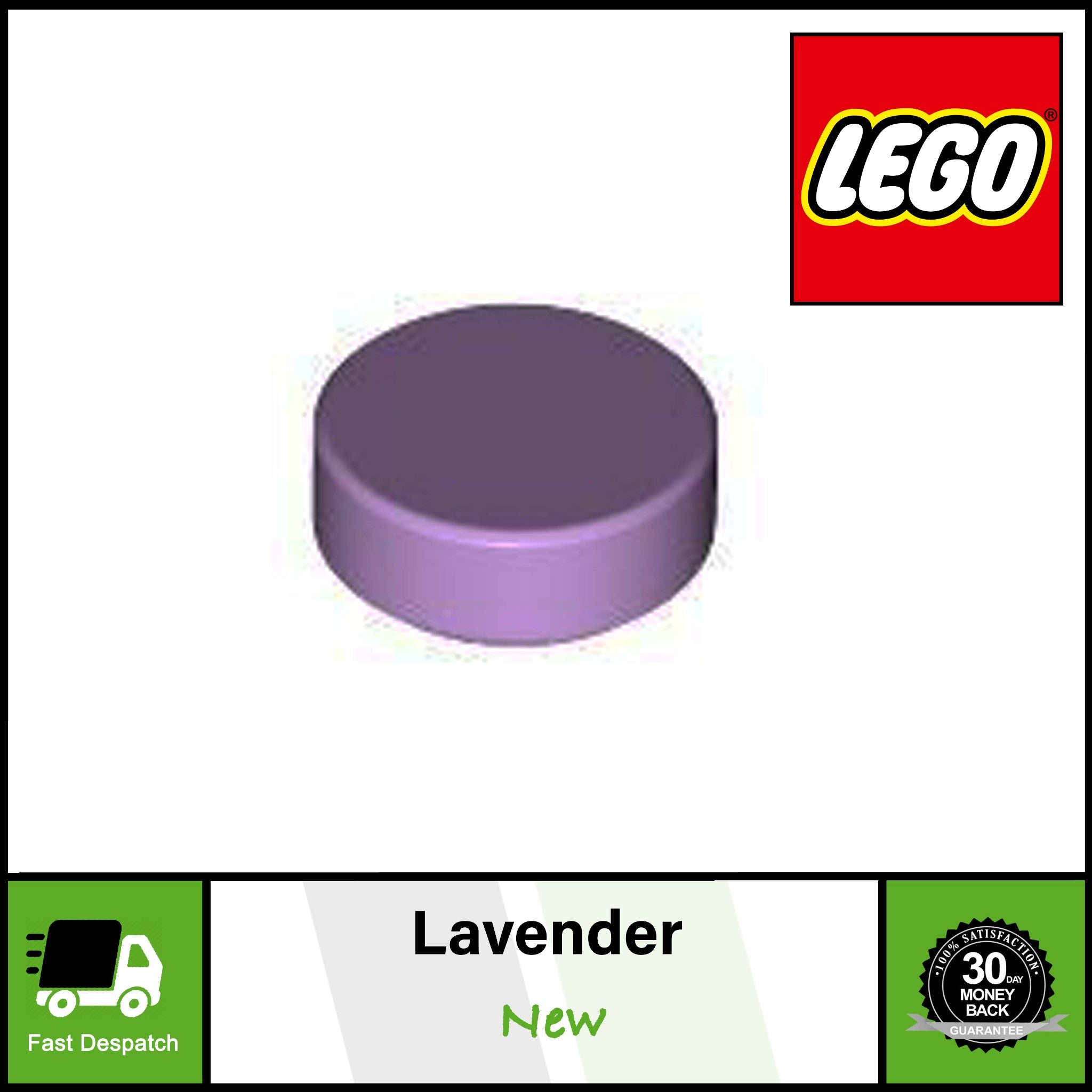 20 40 100 500 LEGO 1x1 Round Flat Tile 35381 | Use With Mosaic Art