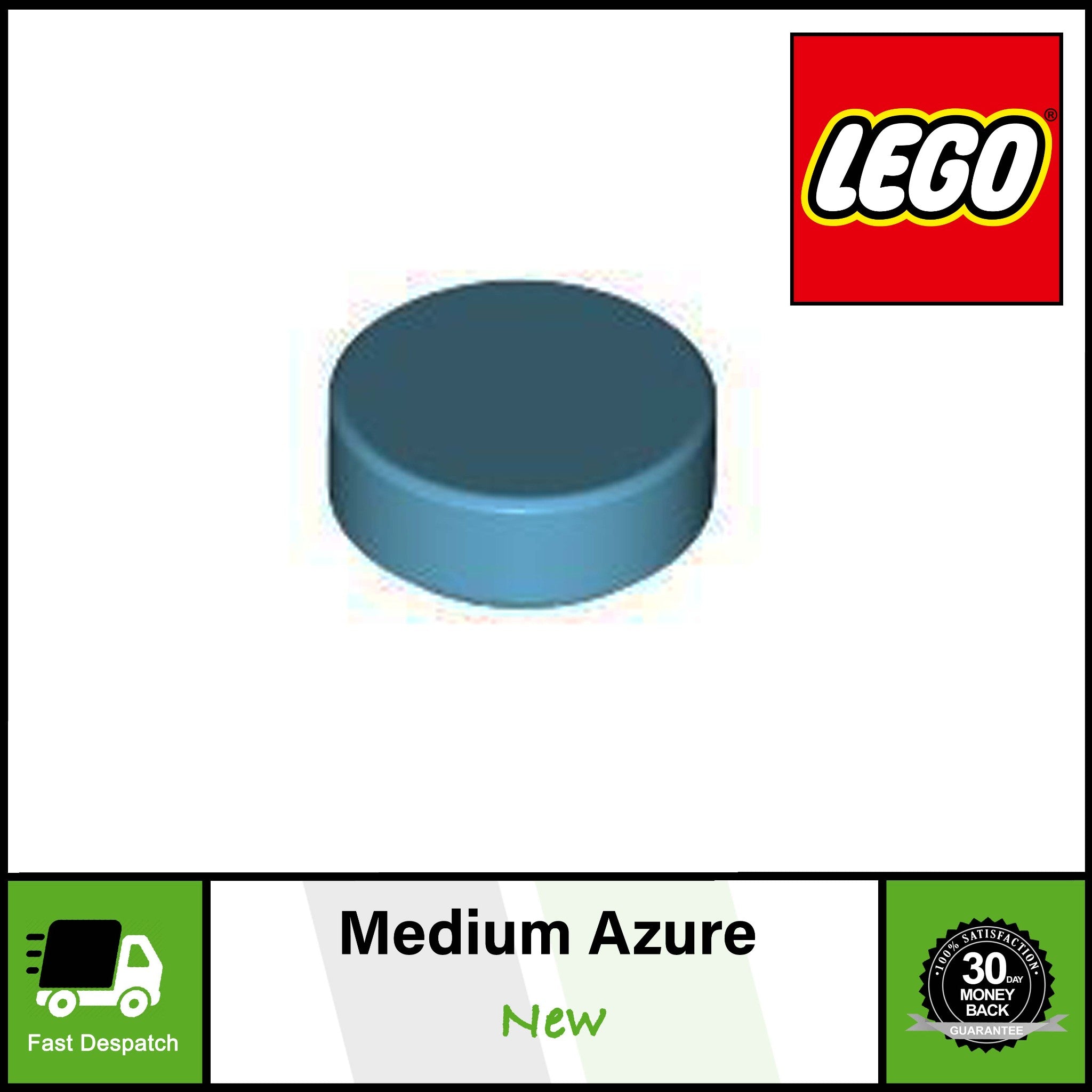 20 40 100 500 LEGO 1x1 Round Flat Tile 35381 | Use With Mosaic Art