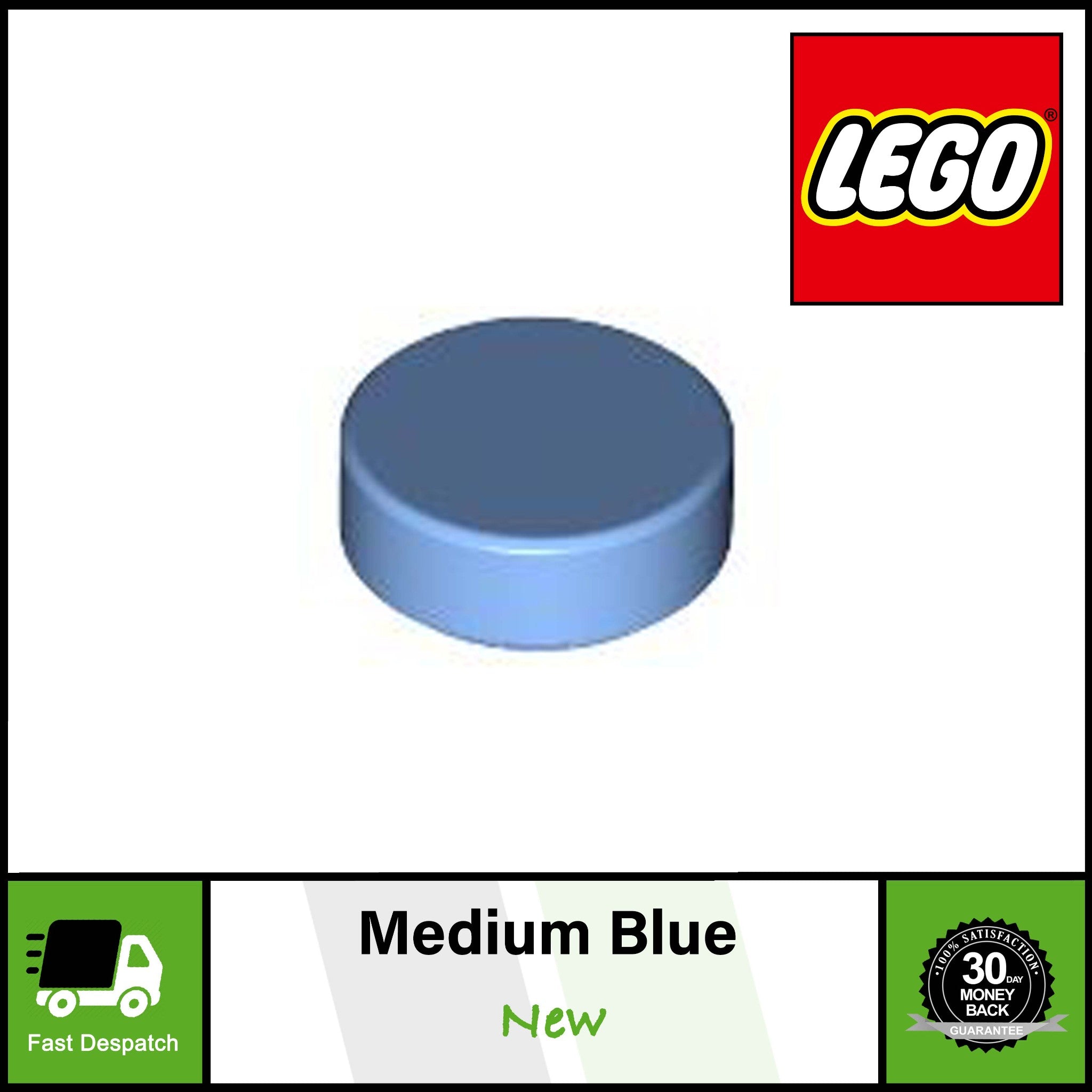 20 40 100 500 LEGO 1x1 Round Flat Tile 35381 | Use With Mosaic Art