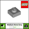 20 40 60 100 200 500 LEGO 1x1 Square Plate 3024 | Can Be Used With Mosaic Art