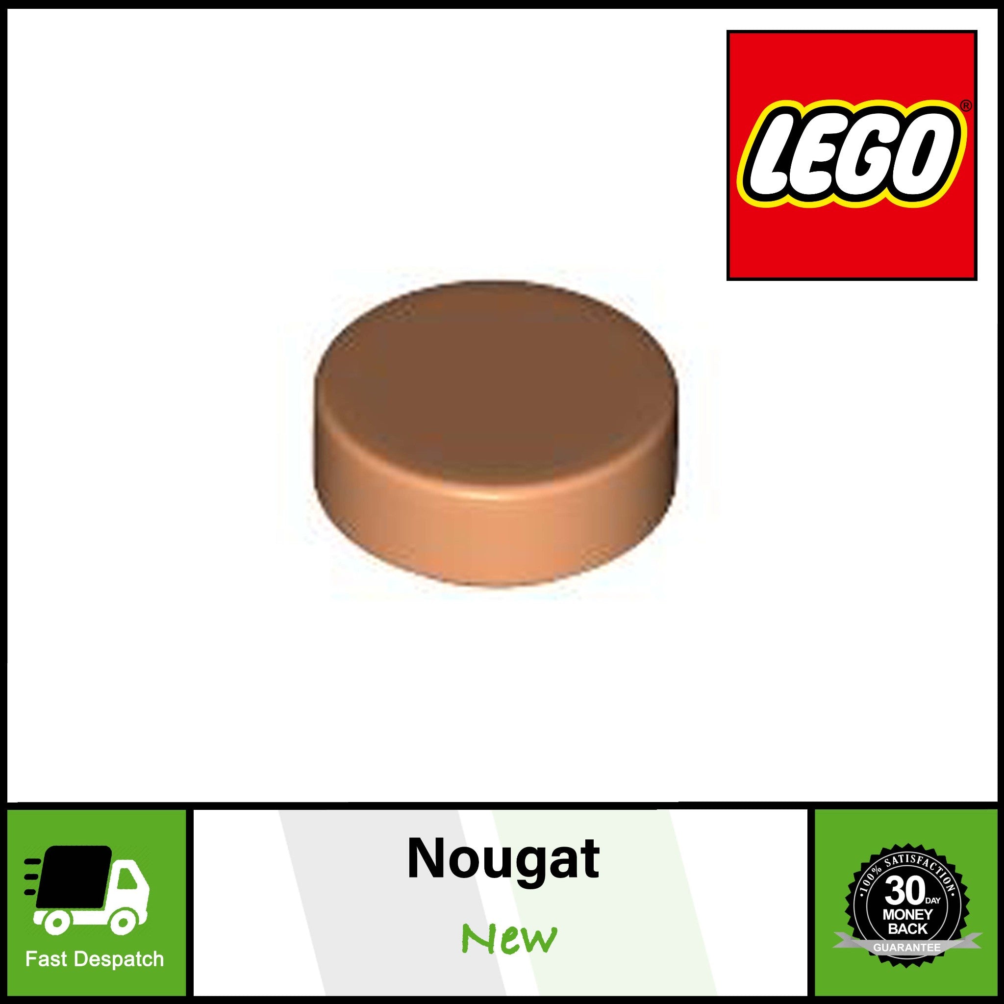 20 40 100 500 LEGO 1x1 Round Flat Tile 35381 | Use With Mosaic Art
