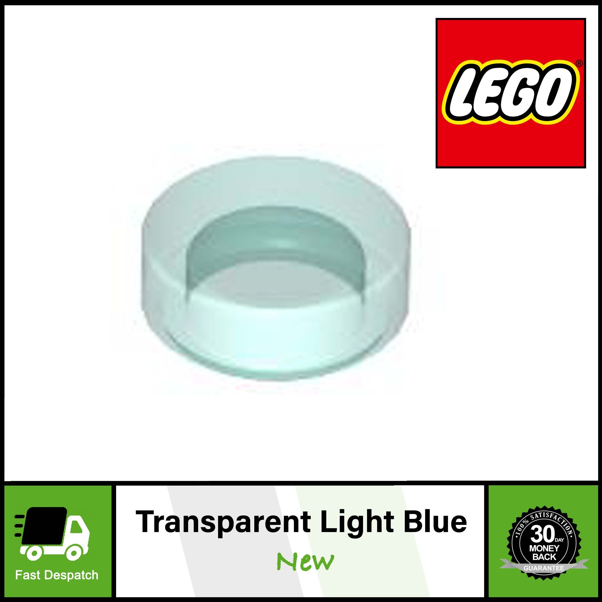 20 40 100 500 LEGO 1x1 Round Flat Tile 35381 | Use With Mosaic Art