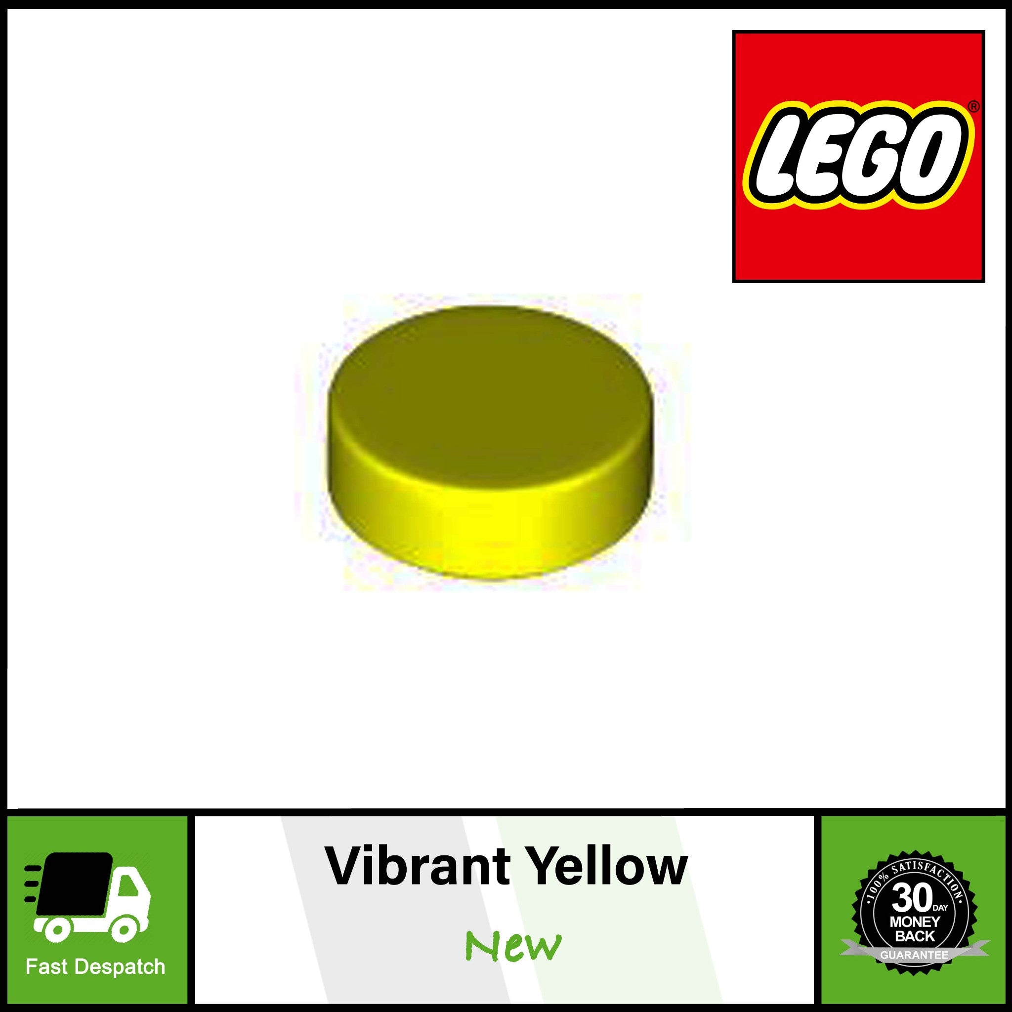 20 40 100 500 LEGO 1x1 Round Flat Tile 35381 | Use With Mosaic Art