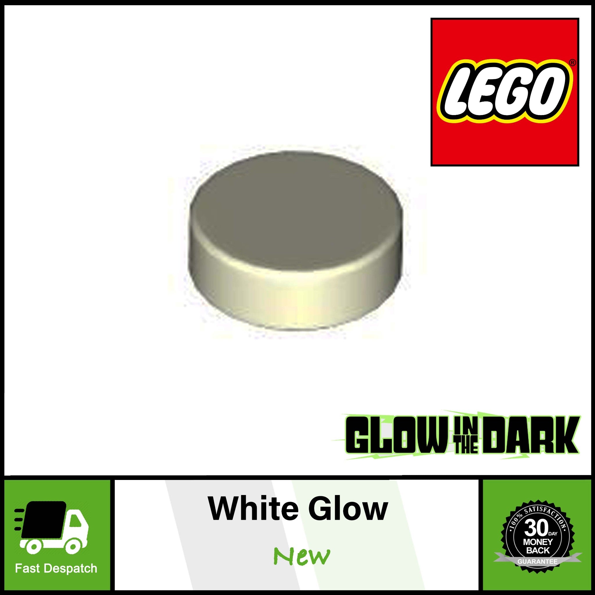 20 40 100 500 LEGO 1x1 Round Flat Tile 35381 | Use With Mosaic Art