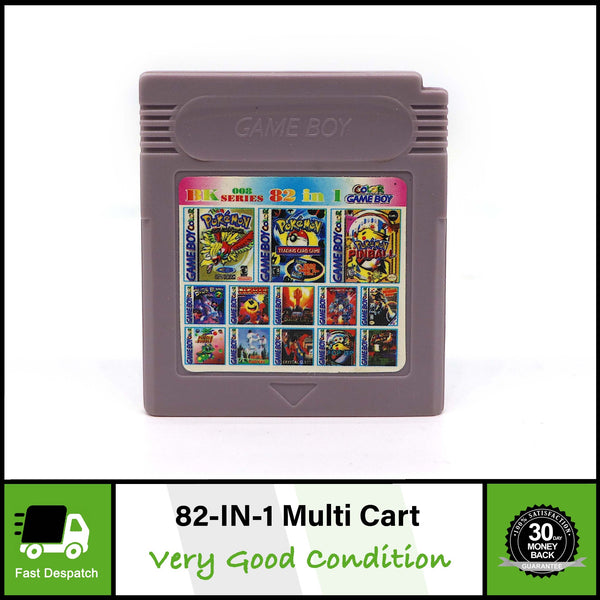 82-IN-1 Multi Game inc Pokemon Gold Nintendo Gameboy Advance Color Game