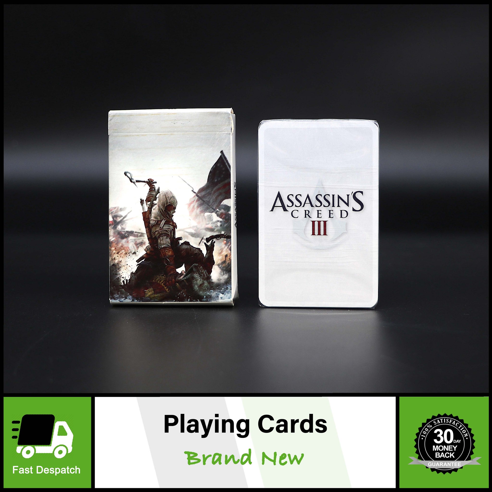 Assassins Creed Playing Cards | Promo Stocking Filler Xmas Gift