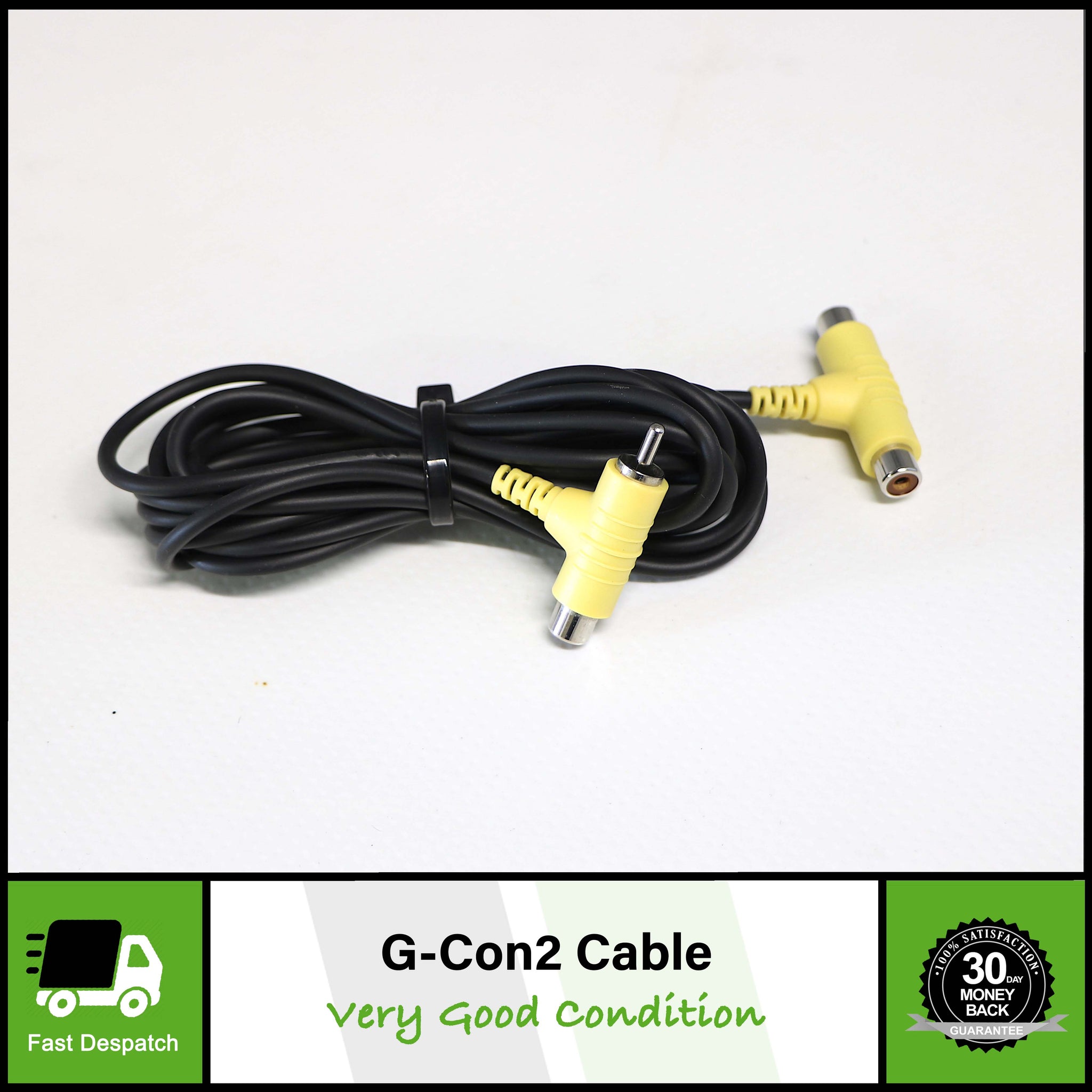 G-CON 2 Namco Gun AV Adaptor Extension Cable Lead For Playstation 1 & 2