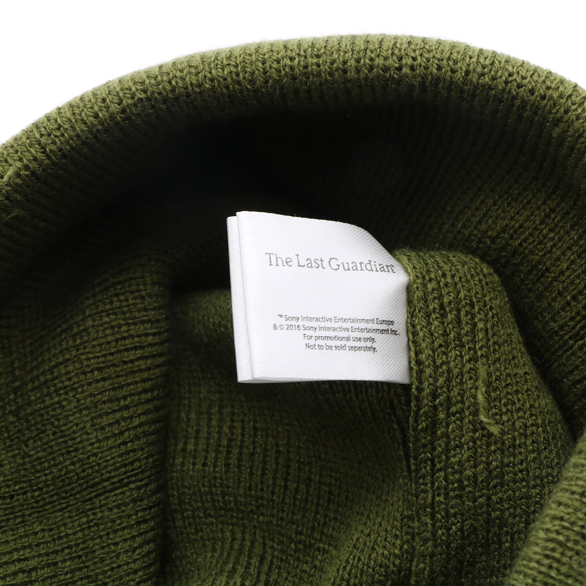 Khaki Green Knitted Woolly Beanie Hat | The Last Guardian Official Sony PS4 Game