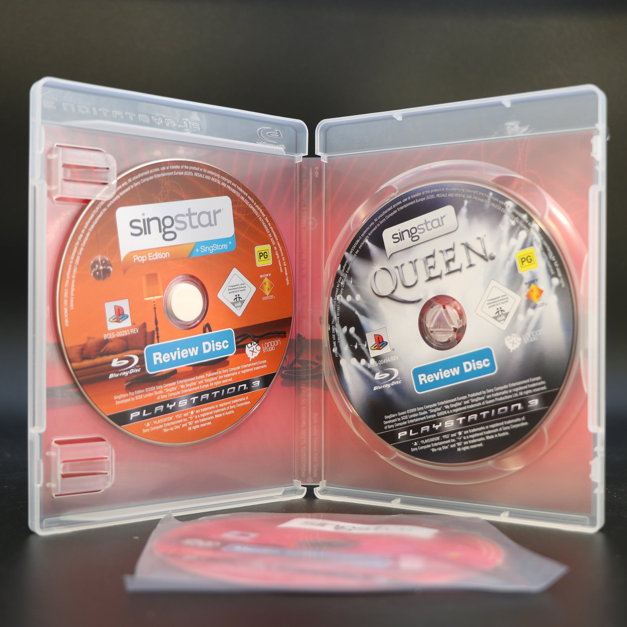 Singstar Queen Pop Edition Promo Media Press Review Kit Sony PS3 Game - New