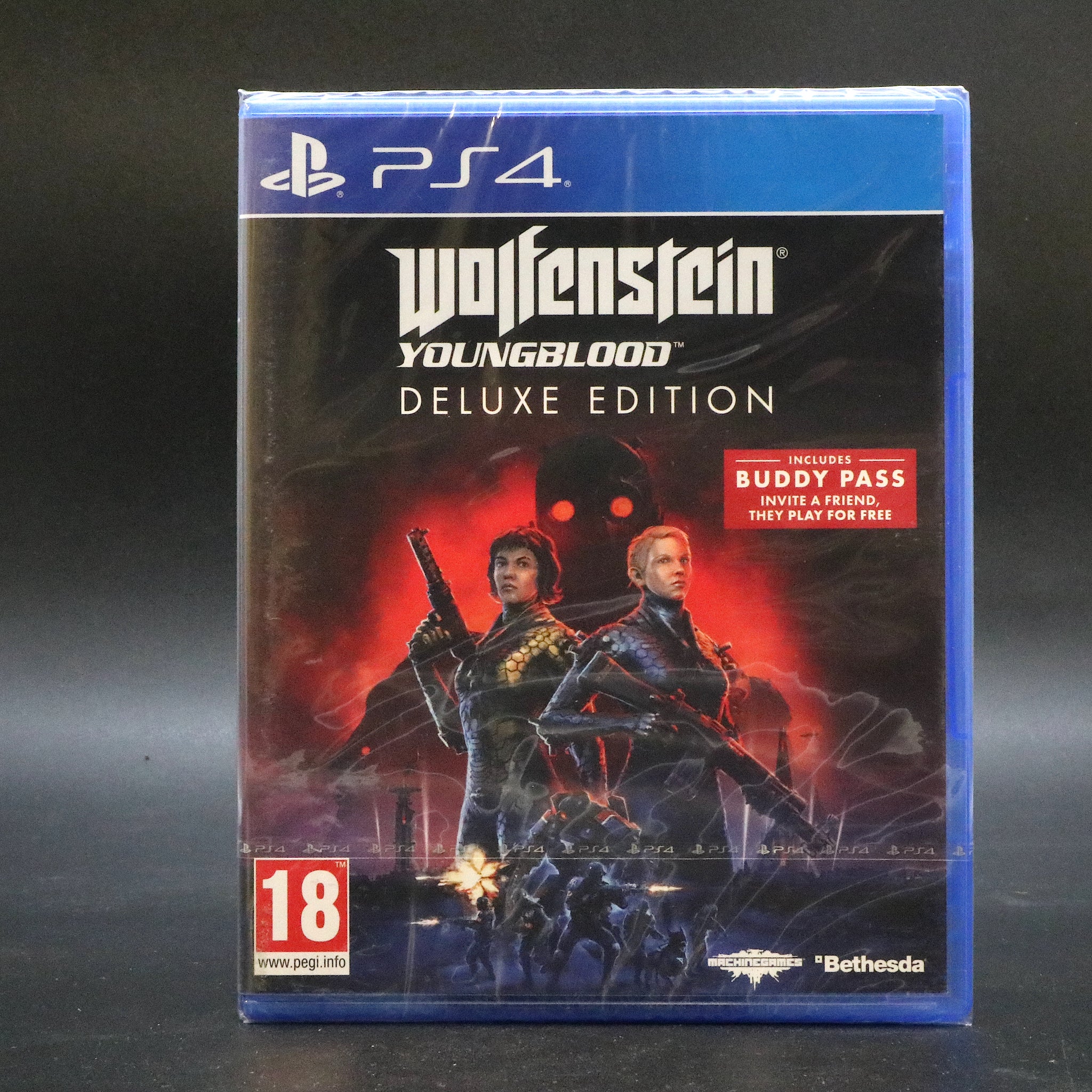 Wolfenstein | Youngblood | Deluxe Edition | PS4 PlayStation 4 Game New & Sealed