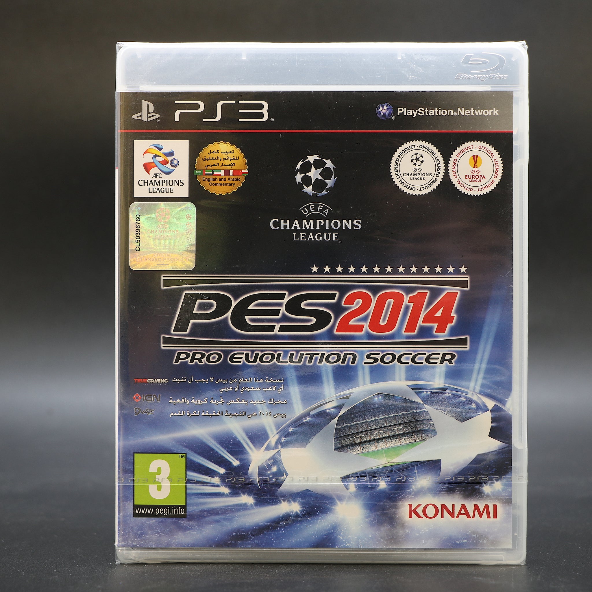 PES2014 Pro Evolution Soccer PES 2014 | Sony PS3 Game | New & Sealed | IMPORT