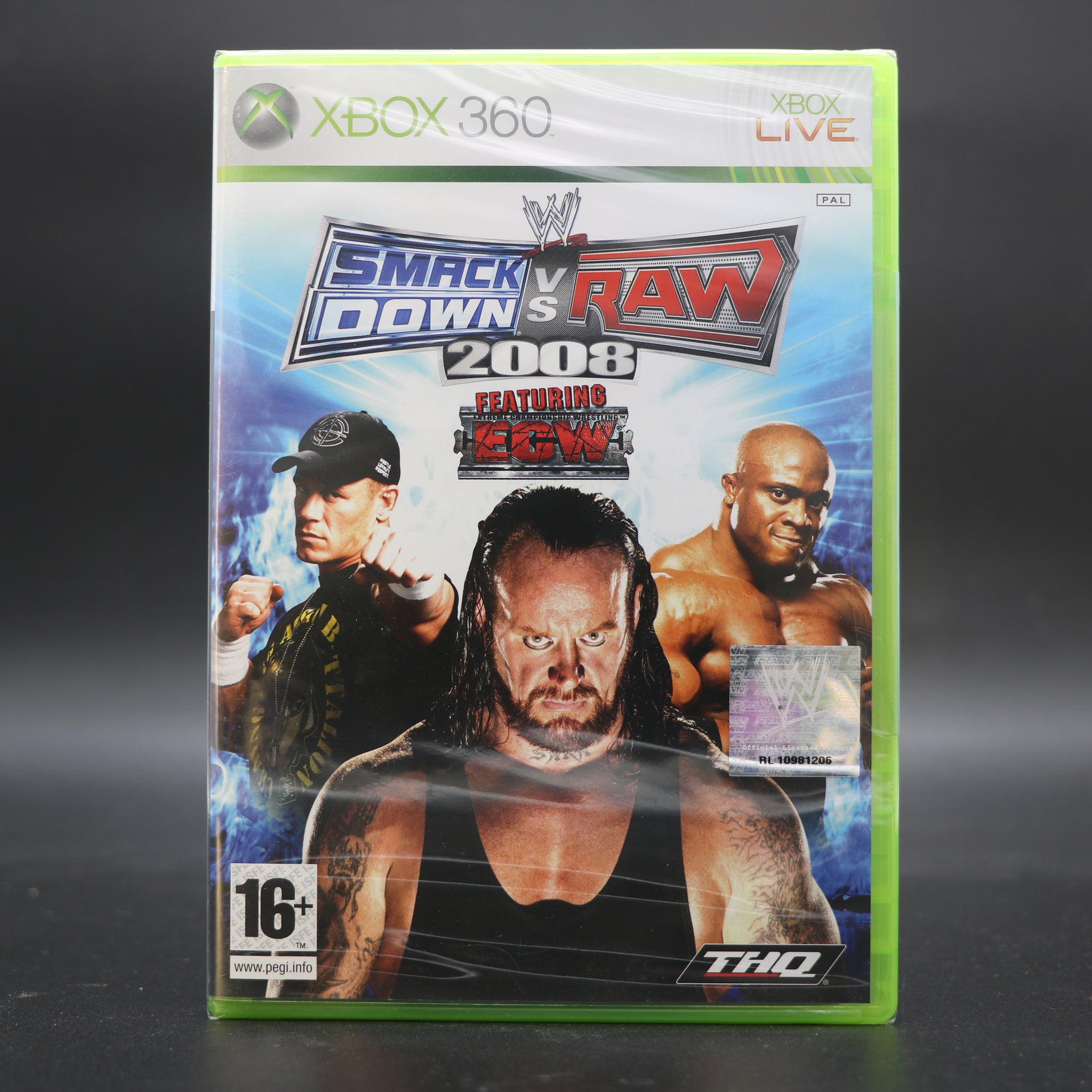 WWE Smackdown VS Raw 2008 | Wrestling | Microsoft Xbox 360 Game | New & Sealed