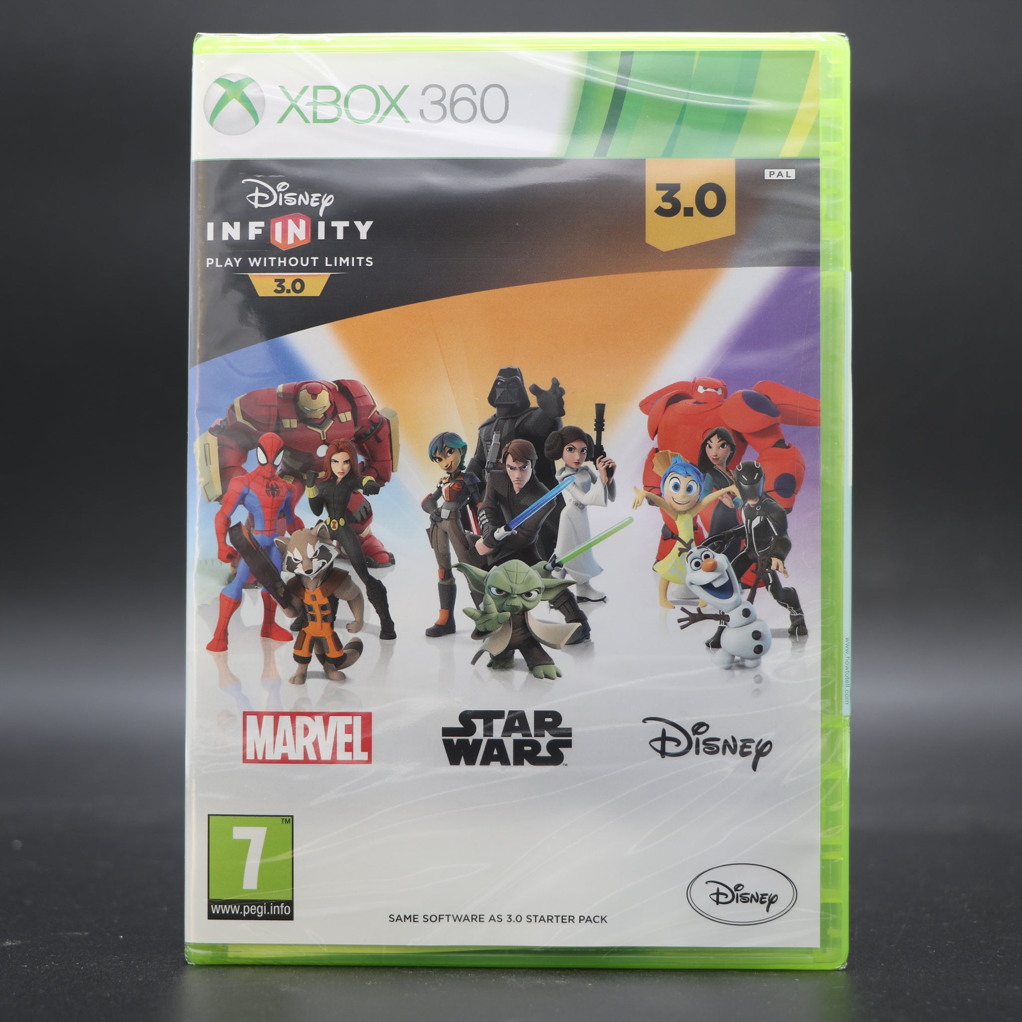 Disney Infinity 3.0 Software | Microsoft Xbox 360 Game Disc | New & Sealed