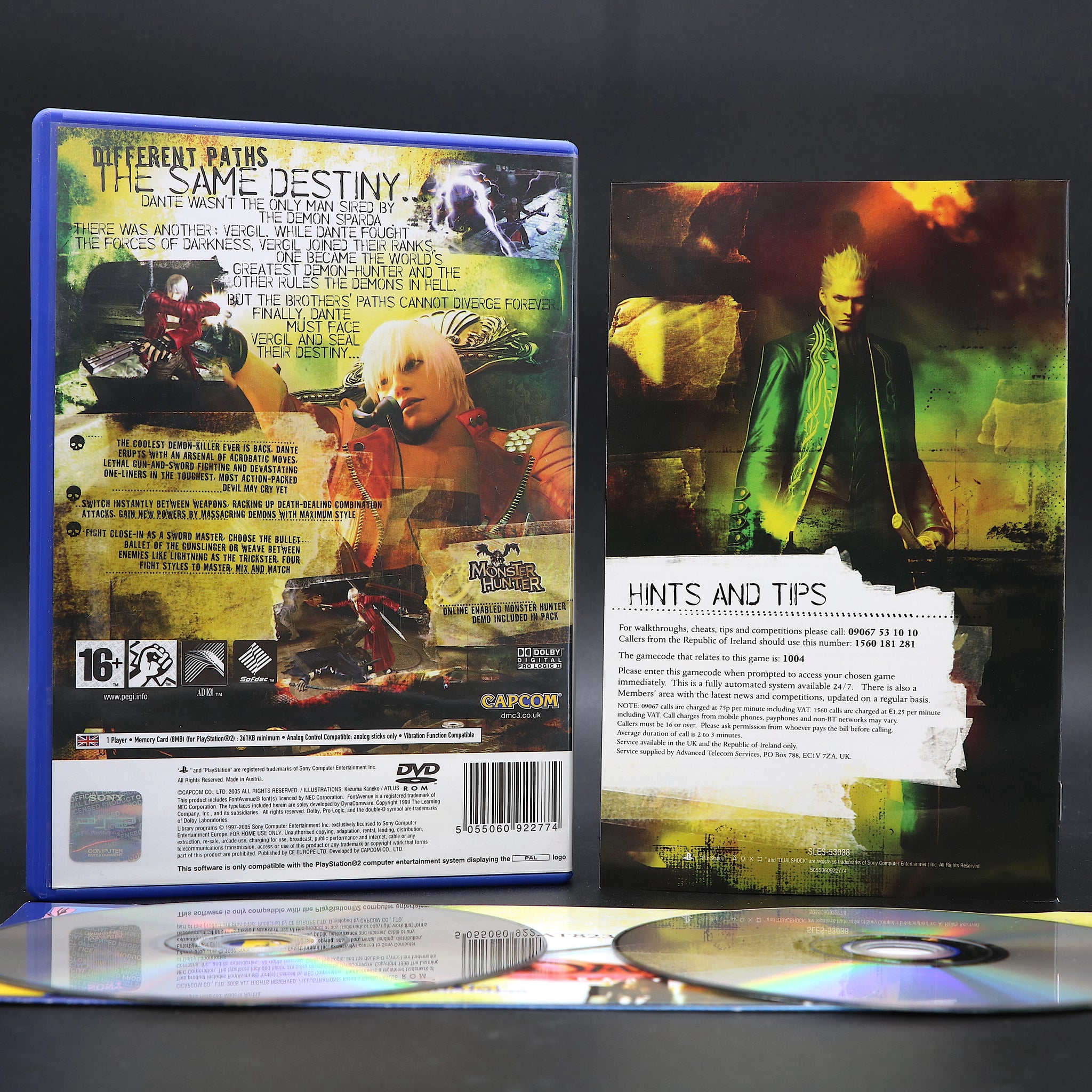 Devil May Cry 3: Dante's Awakening | Sony PS2 Game | Collectable Condition!