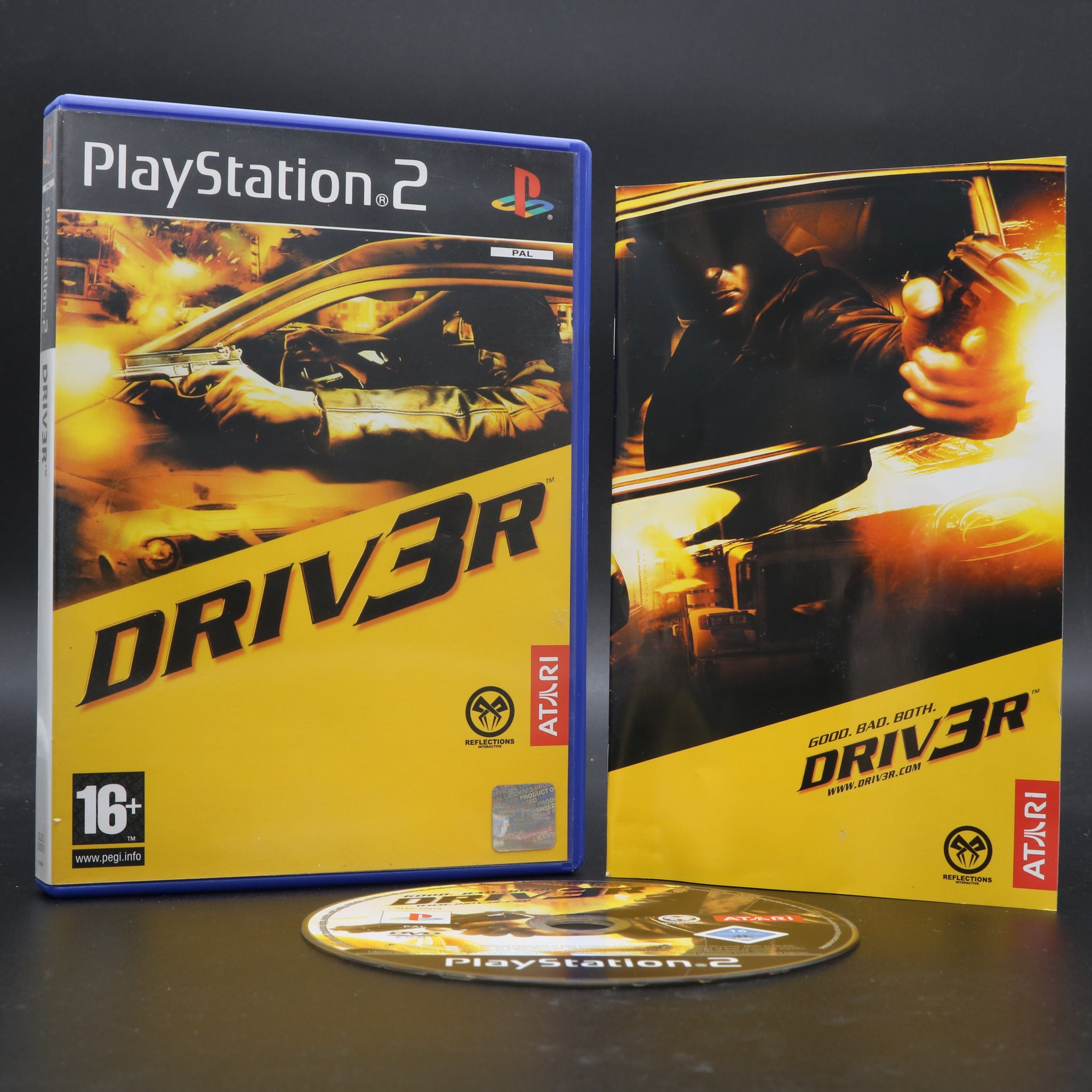 Driv3r (Driver 3) | Sony Playstation 2 PSTwo PS2 Game | VGC!