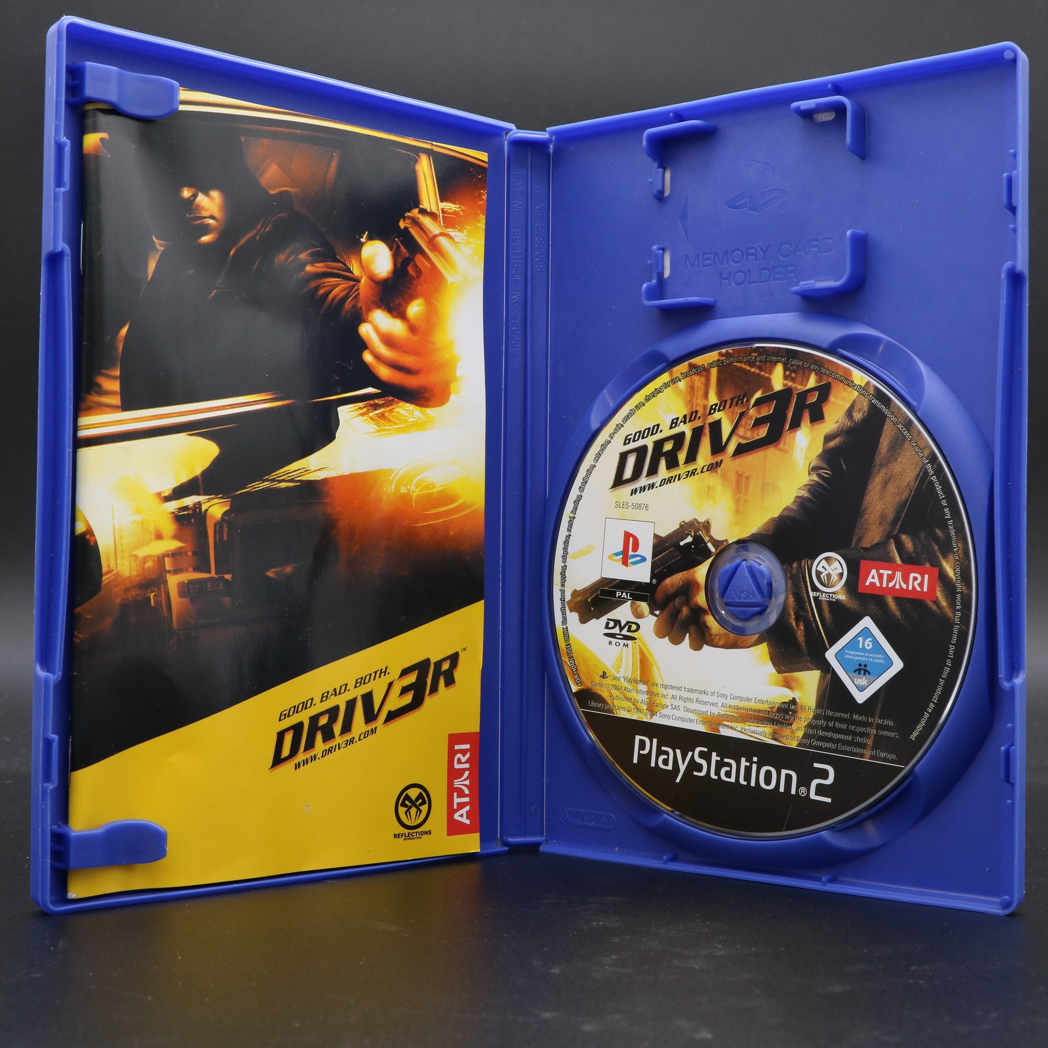 Driv3r (Driver 3) | Sony Playstation 2 PSTwo PS2 Game | VGC!