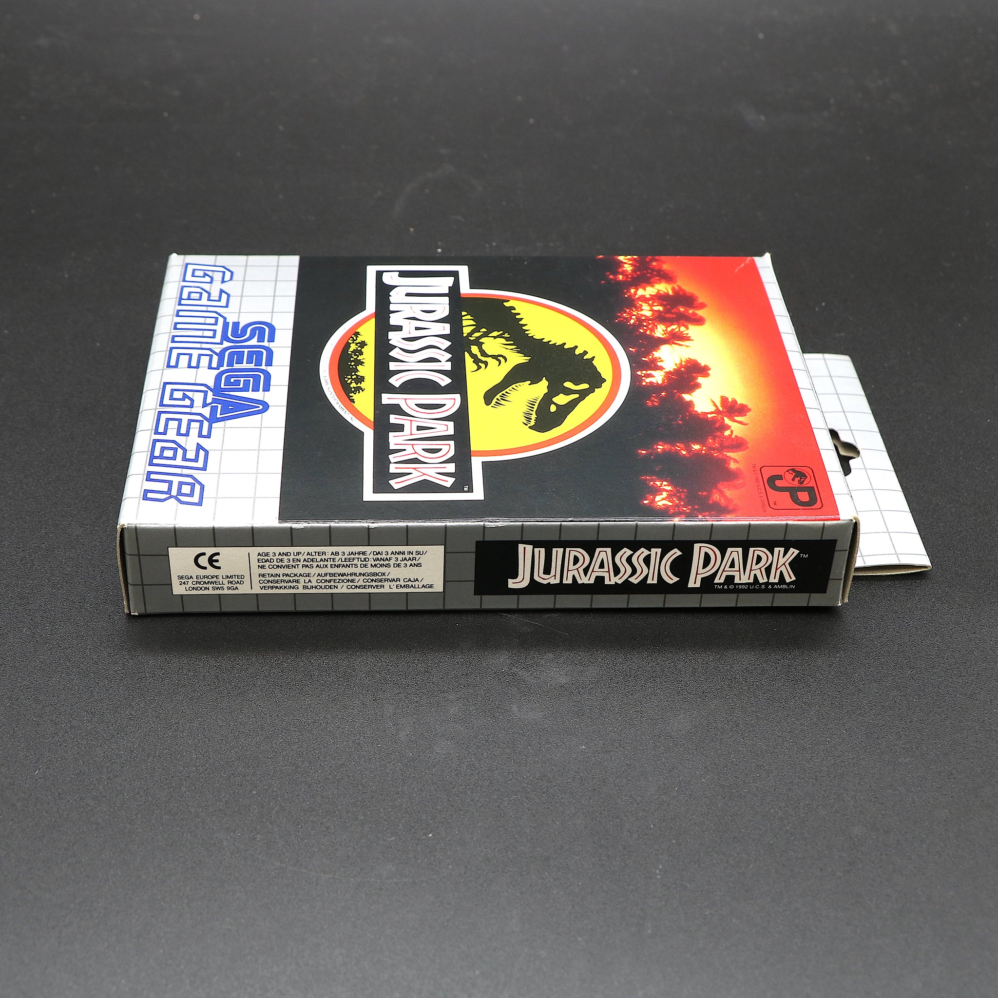 Jurassic Park | Sega Game Gear Game | Boxed | Half Sealed | Collectable!