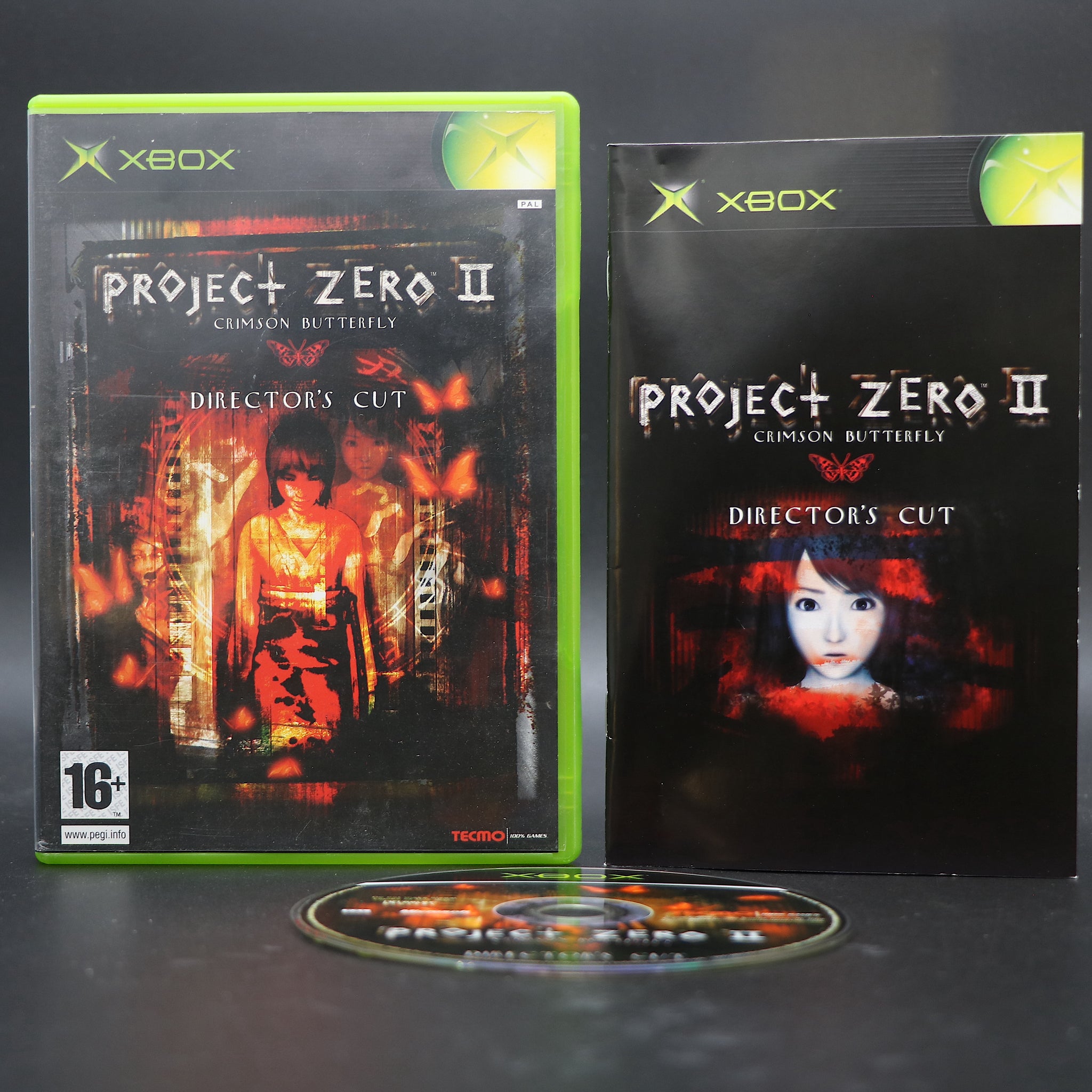 Project Zero II Crimson Butterfly Directors Cut Xbox Game Collectable Condition
