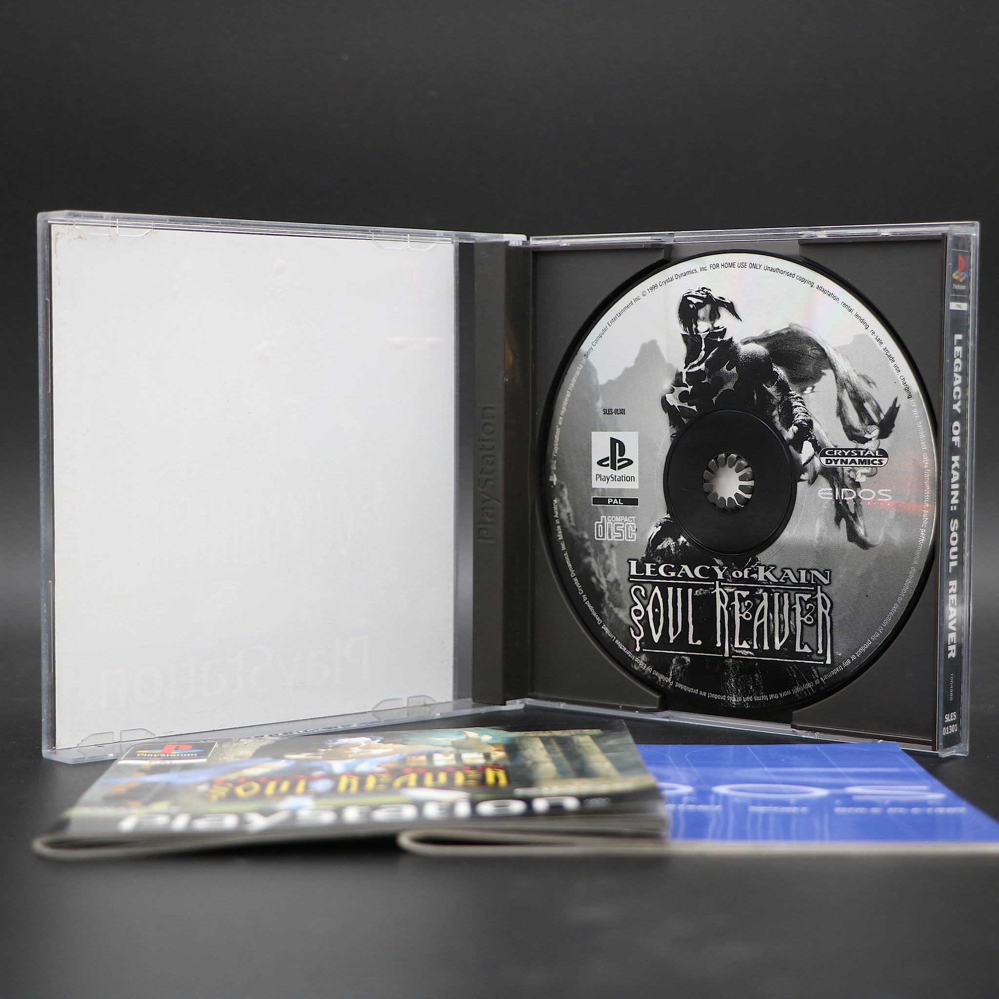 Legacy Of Kain - Soul Reaver Sony PS1 Game - Lenticular Sleeve - Collectable!