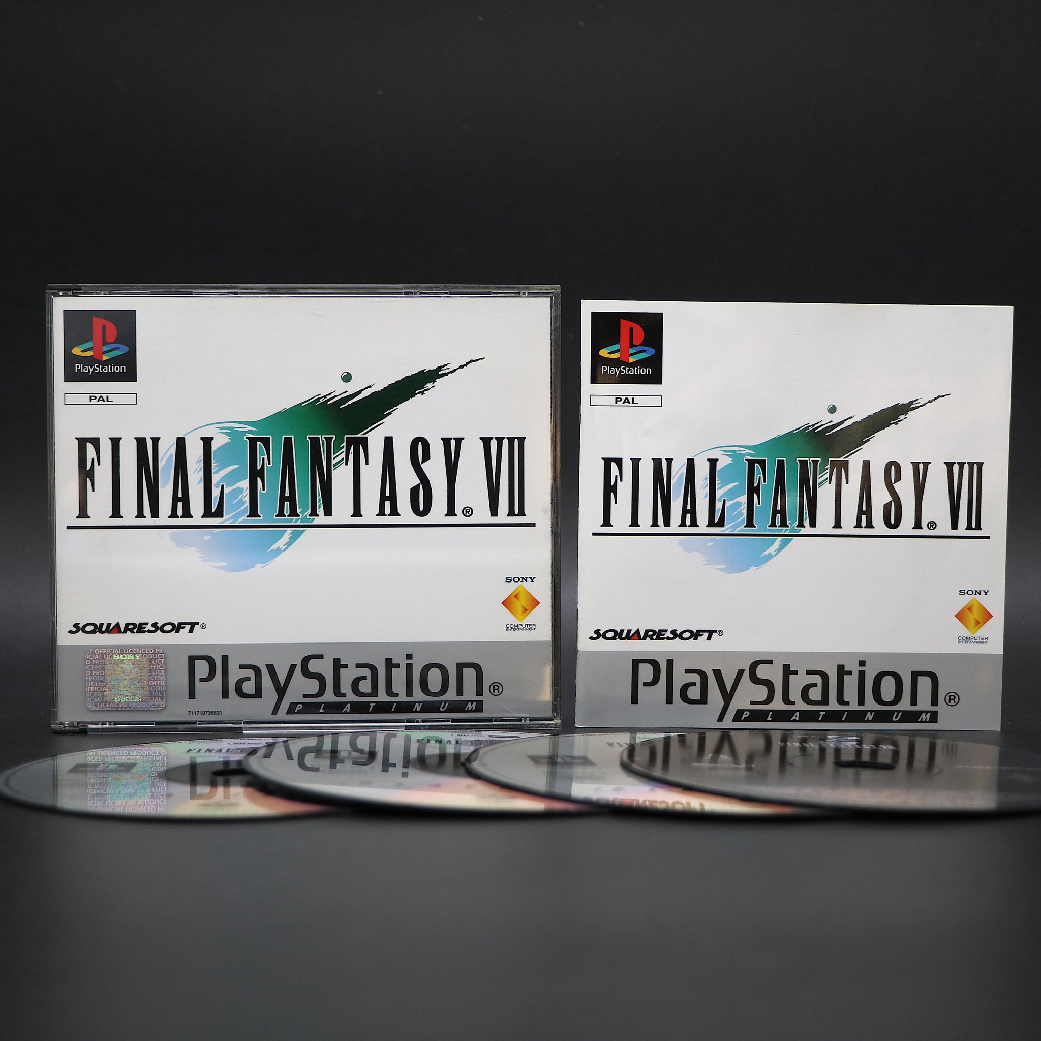 Final Fantasy VII (7 Seven FF7) - Sony PSOne PS1 Game - Collectable Condition!