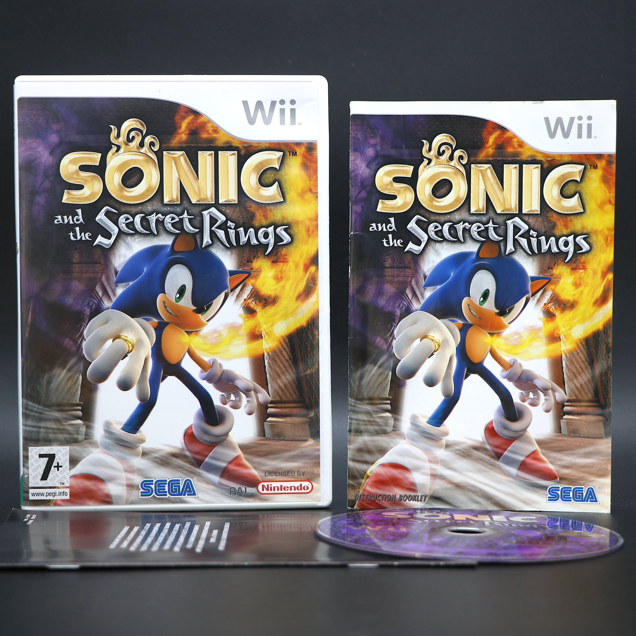 Sonic and the Secret Rings (The Hedgehog) | Nintendo Wii Game | VGC!!