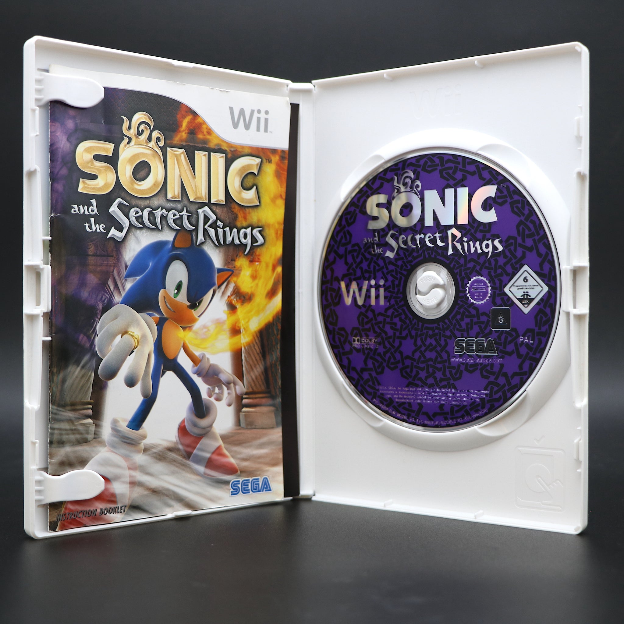 Sonic and the Secret Rings (The Hedgehog) | Nintendo Wii Game | VGC!!