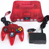 Nintendo 64 N64 Watermelon Red Clear Console Controller | Collectable Condition