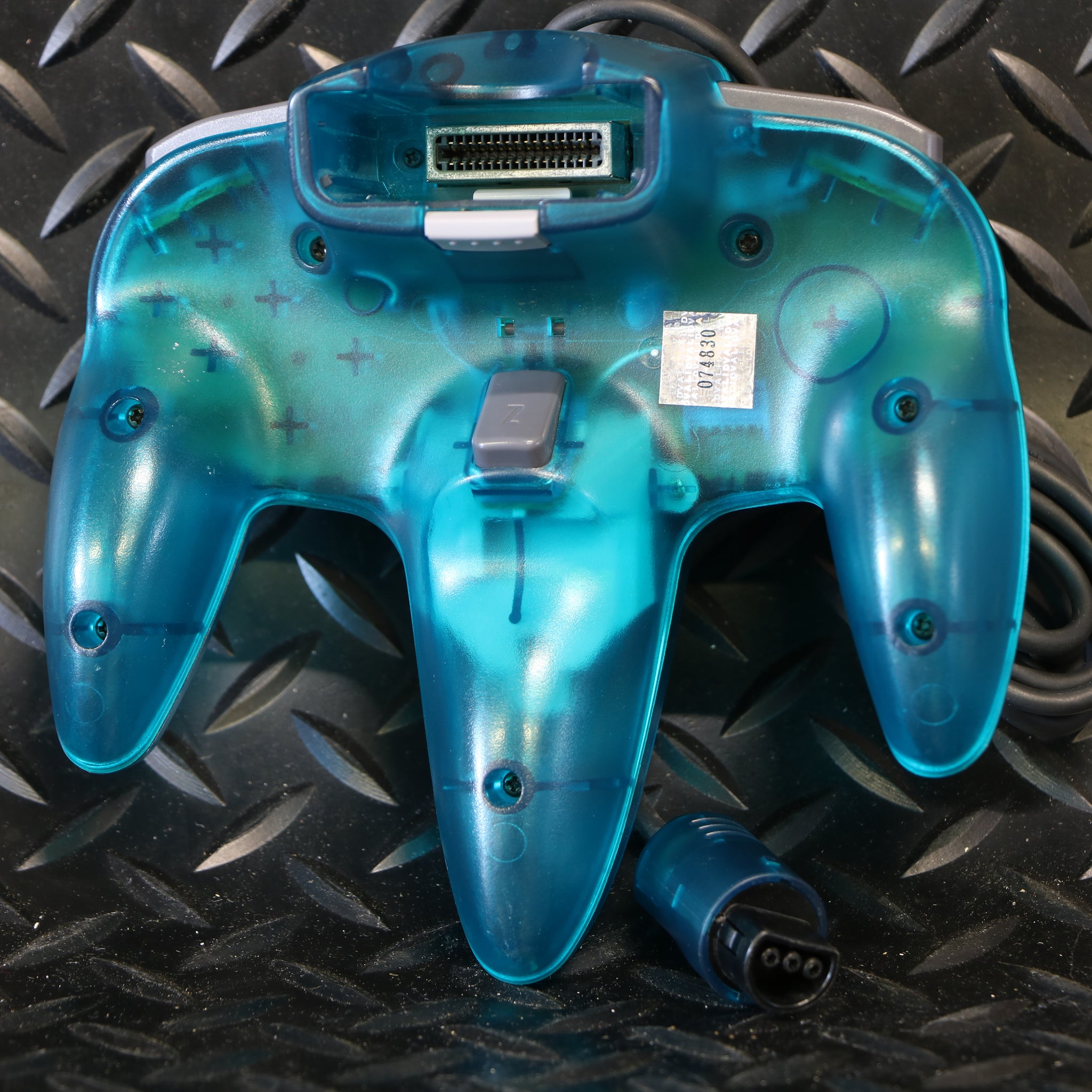 Nintendo 64 N64 Ice Blue Atomic Clear Console Controller | Collectable Condition