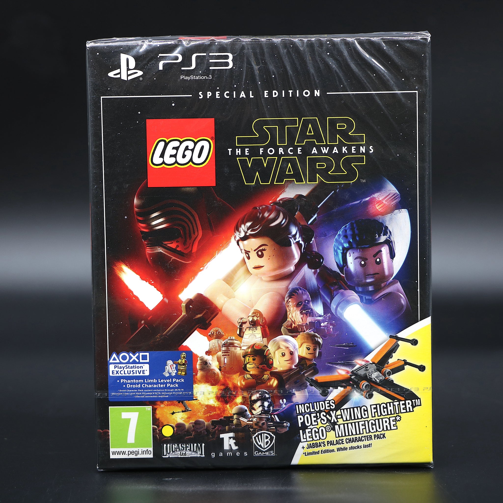 Lego Star Wars The Force Awakens | Special X-Wing Edition Sony PS3 Game | New