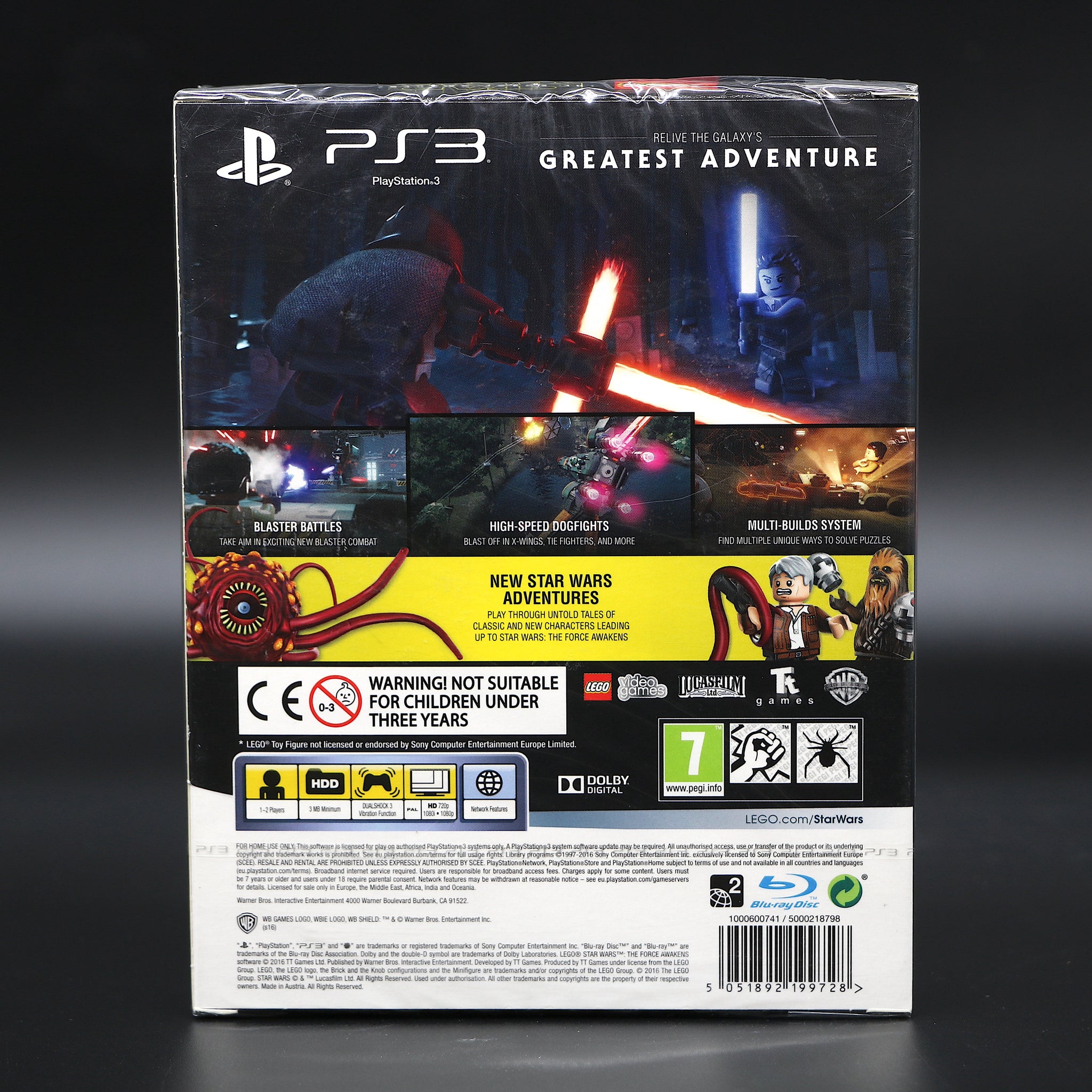 Lego Star Wars The Force Awakens | Special X-Wing Edition Sony PS3 Game | New