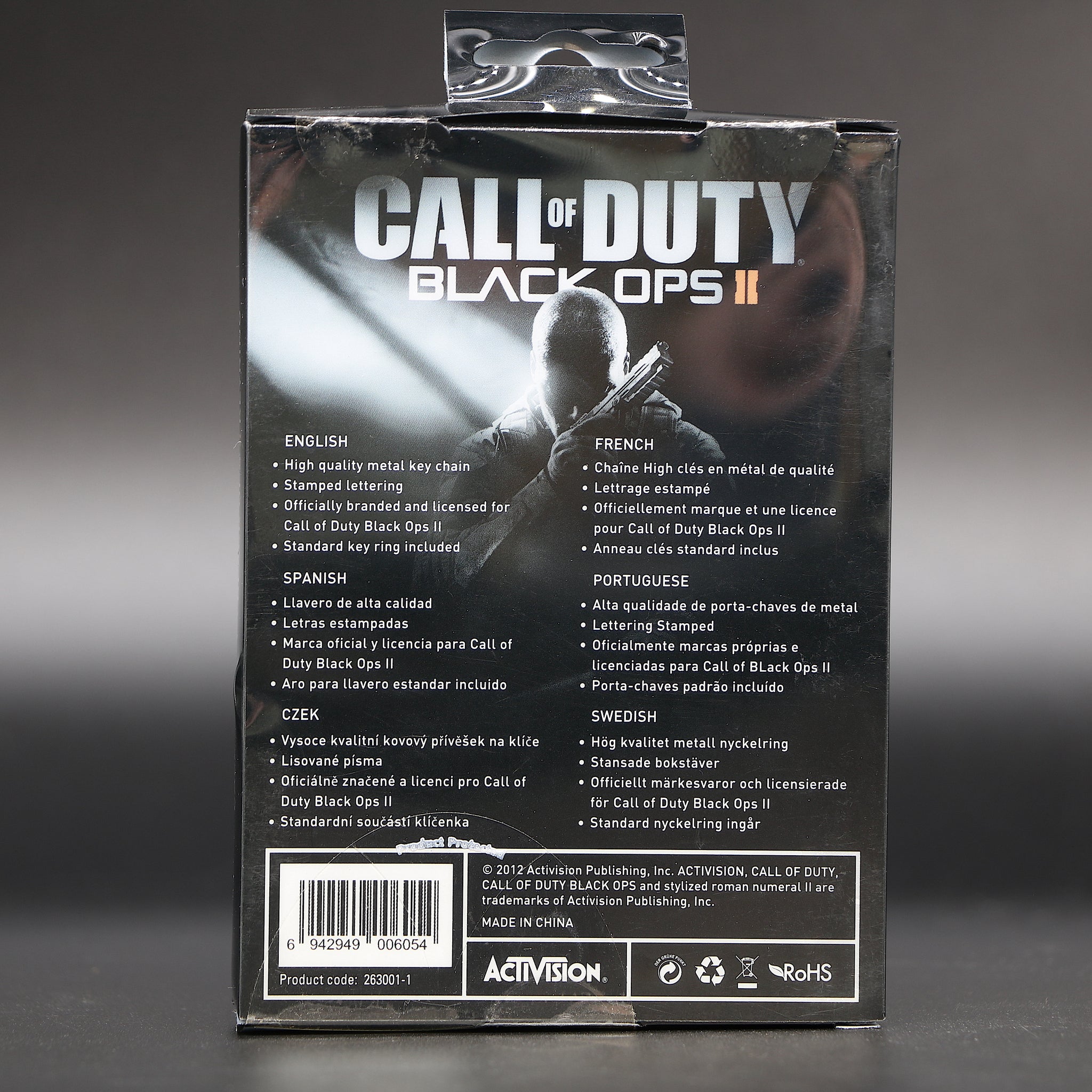 Call Of Duty COD Black Ops II 2 | Keyring Keychain | Promo Sony PS3 Xbox Game