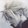 Final Fantasy VII (7) Game | Cloud Strife Large Scroll Material Cloth Poster