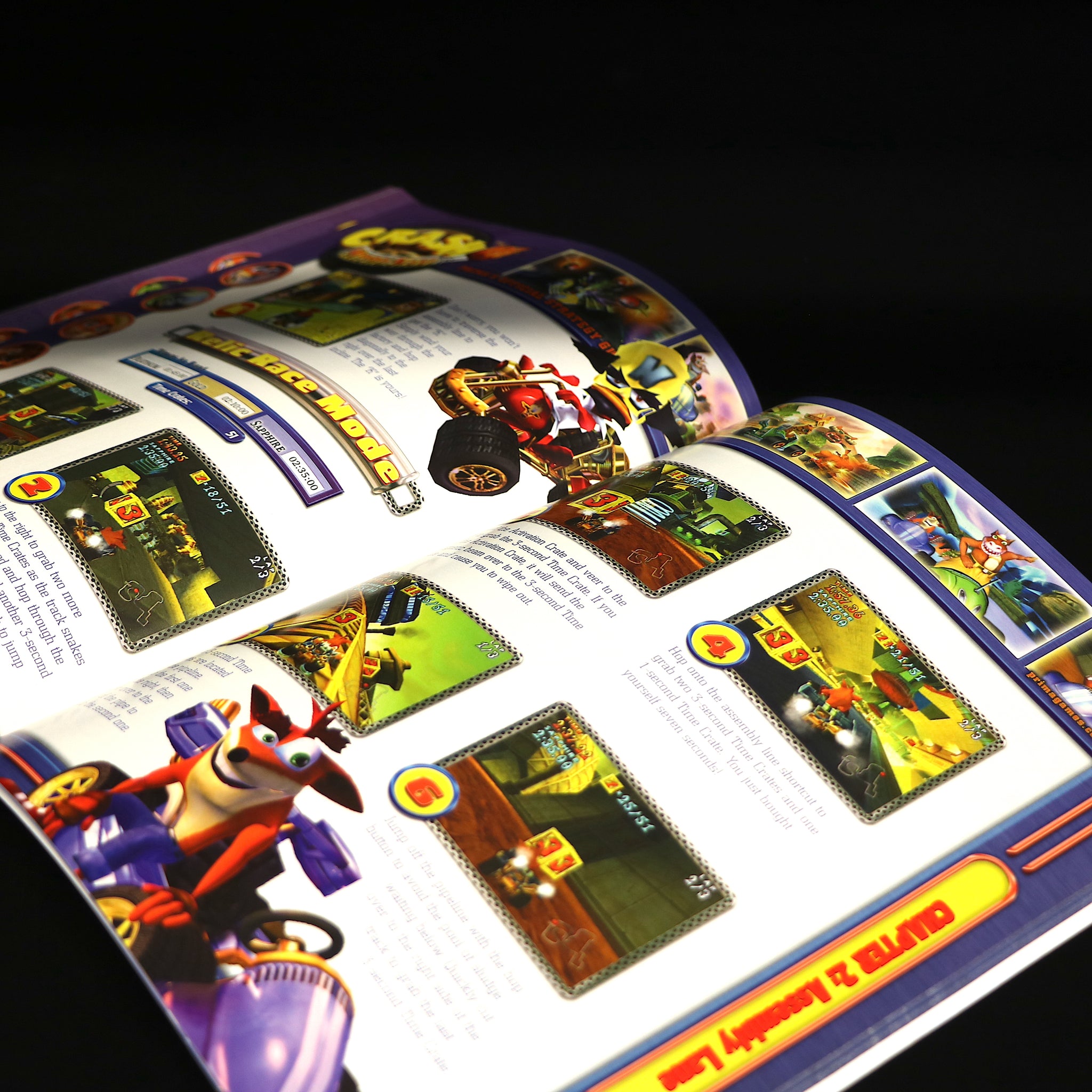 Prima's Official Strategy Guide For Crash Bandicoot Nitro Kart For PS2 Xbox Game