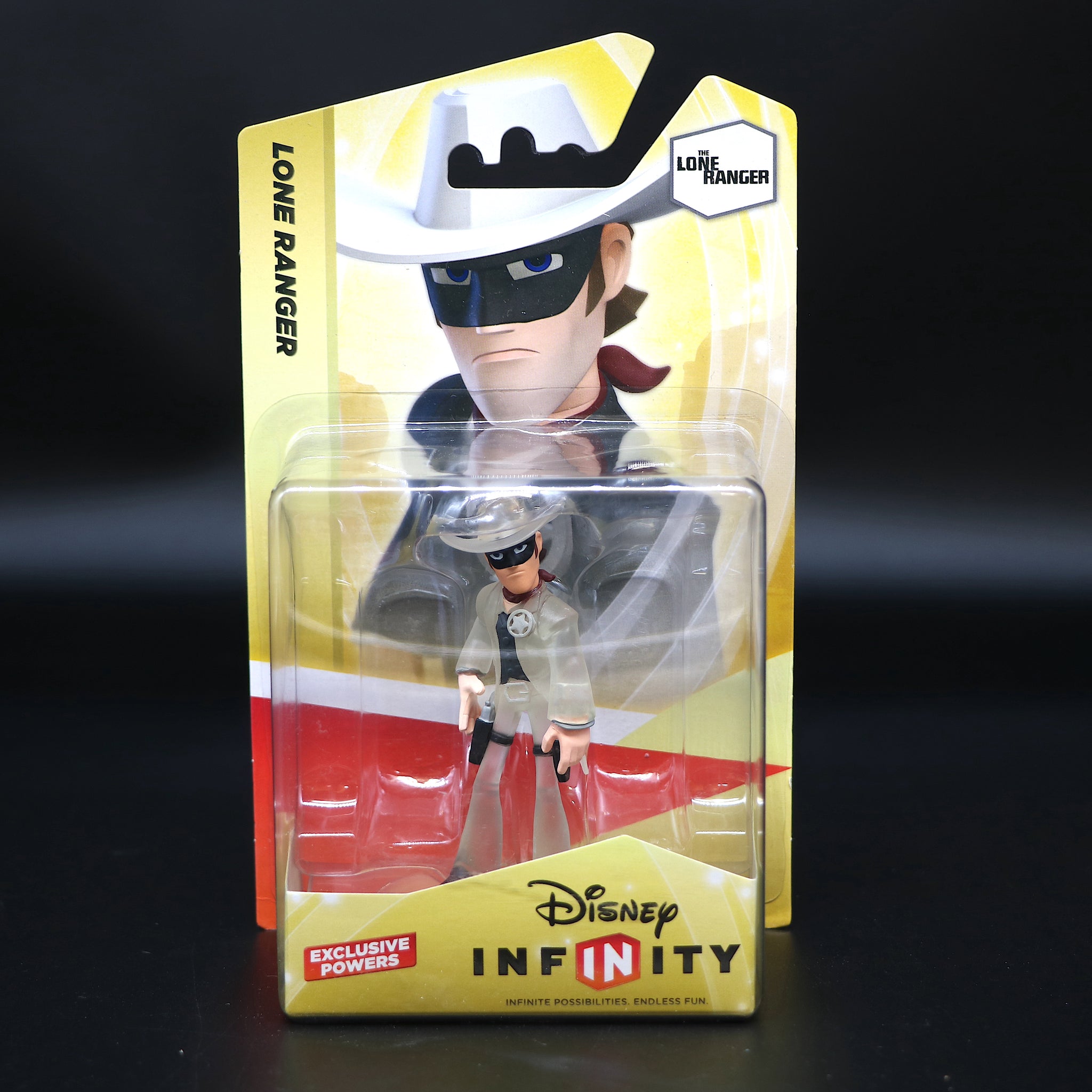 Lone Ranger Crystal Clear | Disney Infinity Figure Character 1.0 | New & Sealed