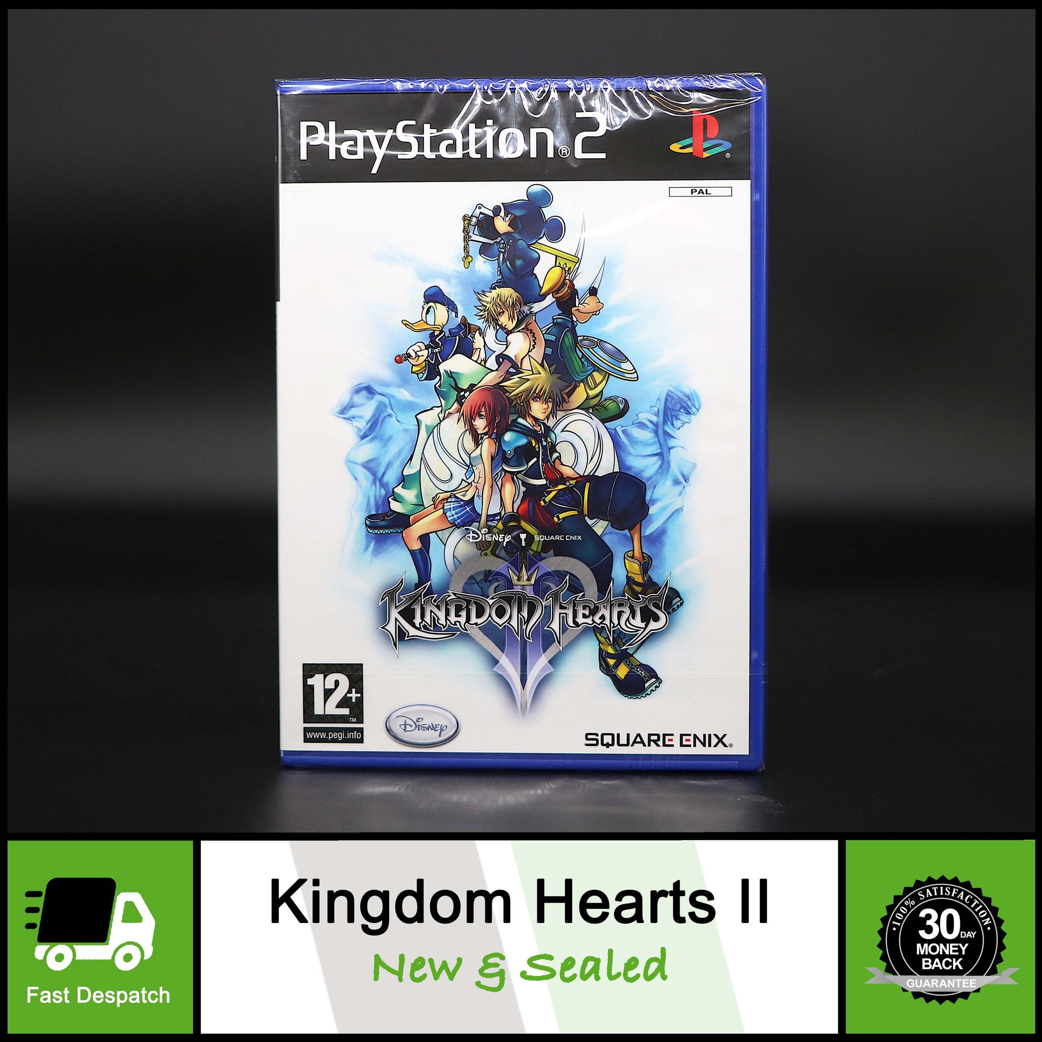 Kingdom Hearts II (2) | Sony Playstation 2 PSTwo PS2 Game | New & Sealed