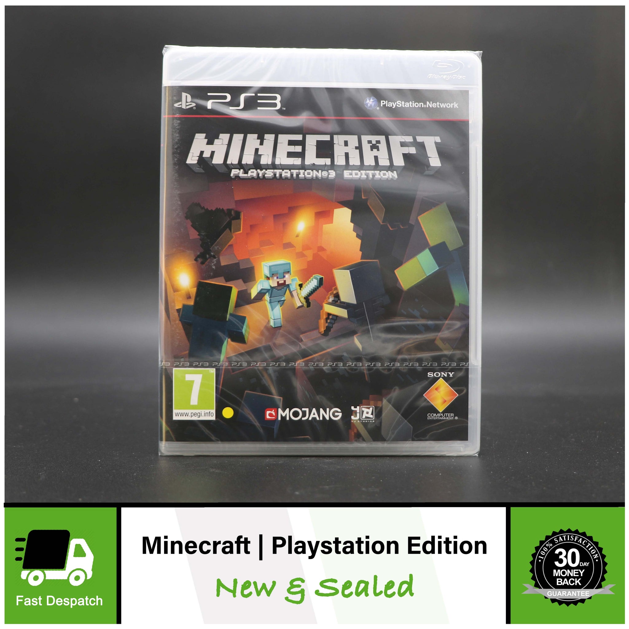 Minecraft | Playstation Edition | Sony PS3 Playstation 3 Game | New & Sealed