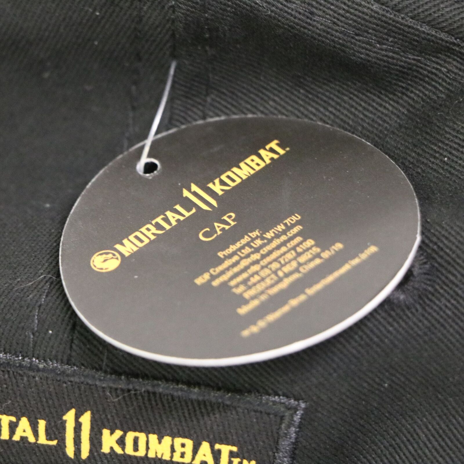 Mortal Kombat 11 Hat Cap Promo Prize Giveaway at London Event - Collectors Rare!