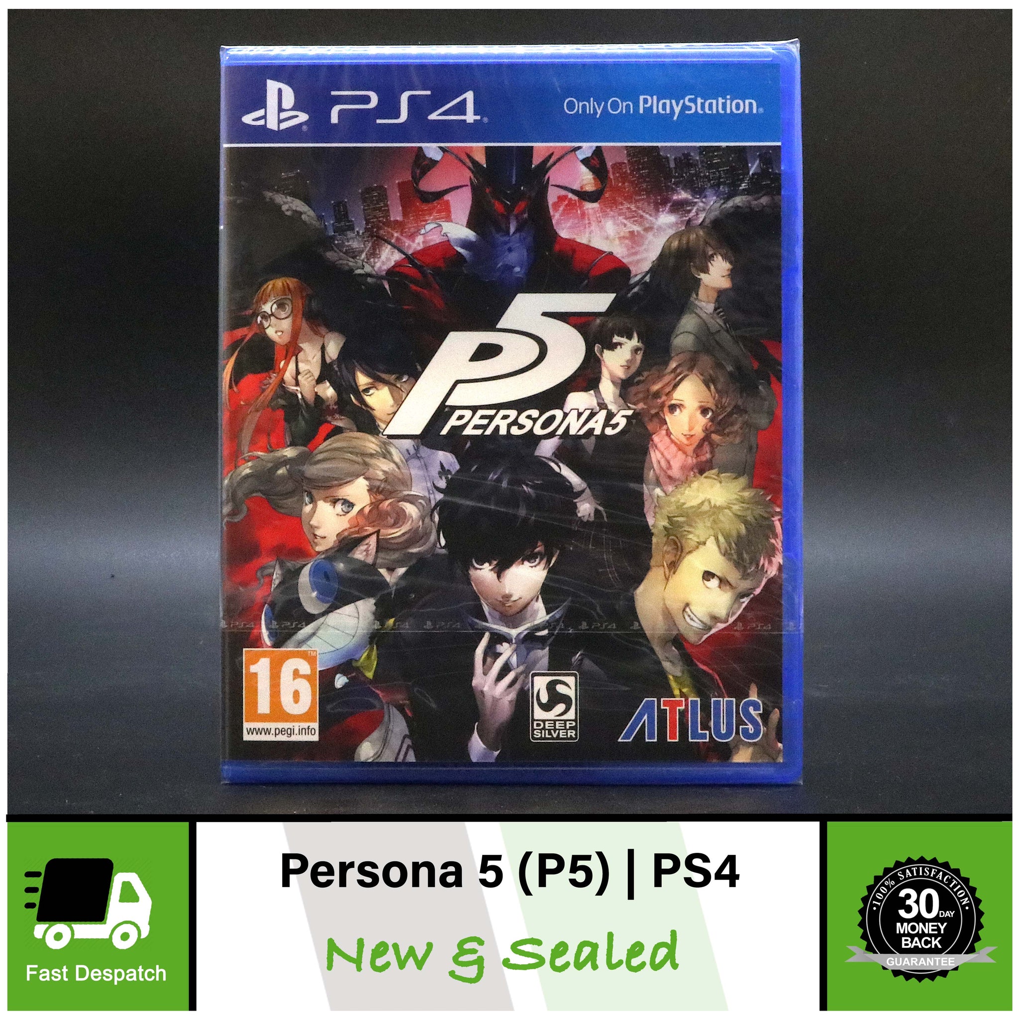 Persona 5 Sony PS4 PlayStation 4 Game | New & Factory Sealed