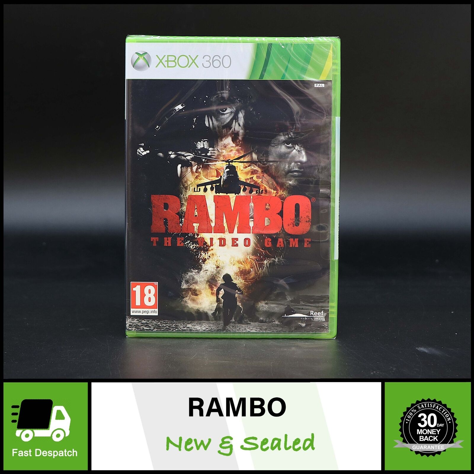 Rambo The Video Game | Microsoft Xbox 360 Game | New & Sealed