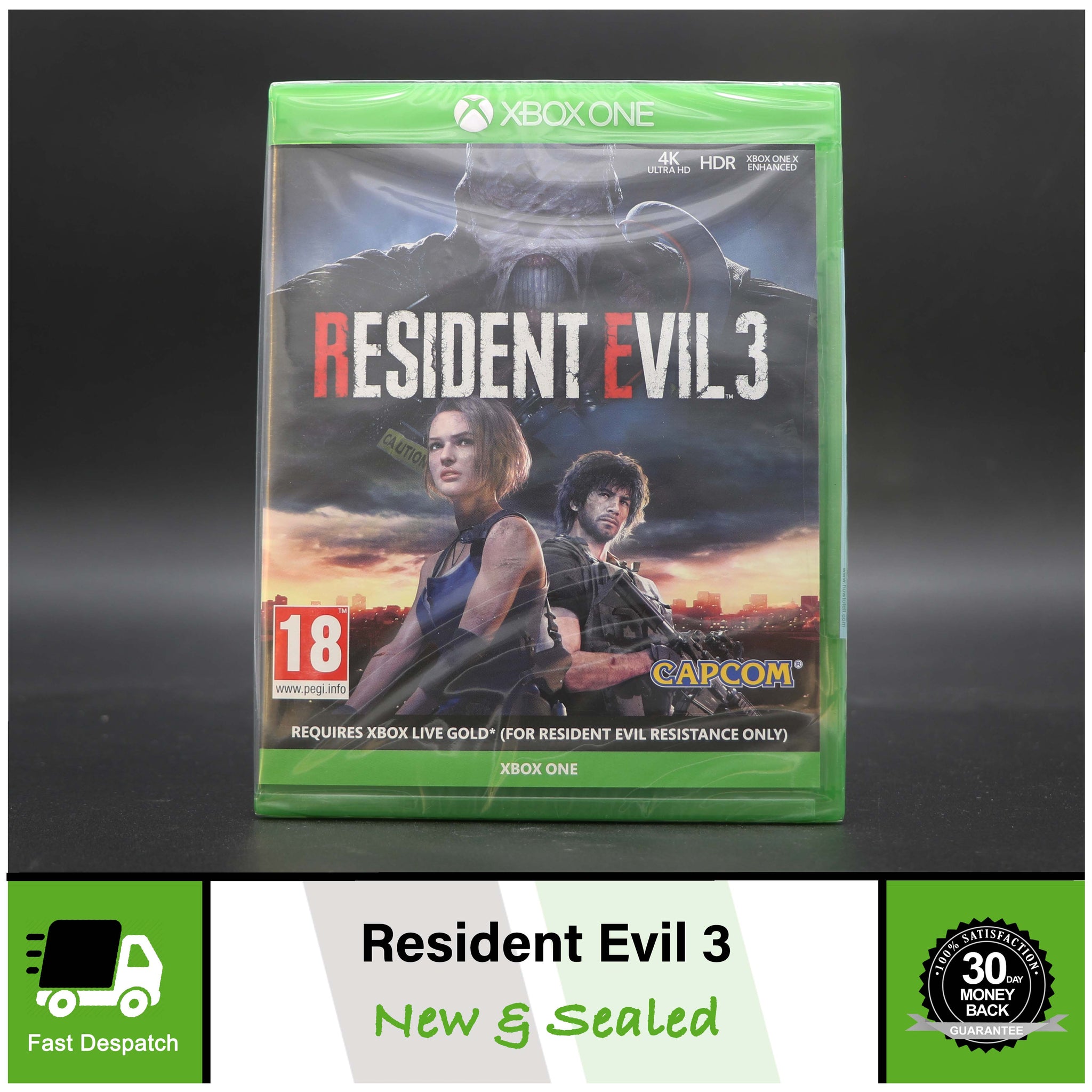 Resident Evil 3 - Microsoft Xbox ONE (1) Game - New & Sealed