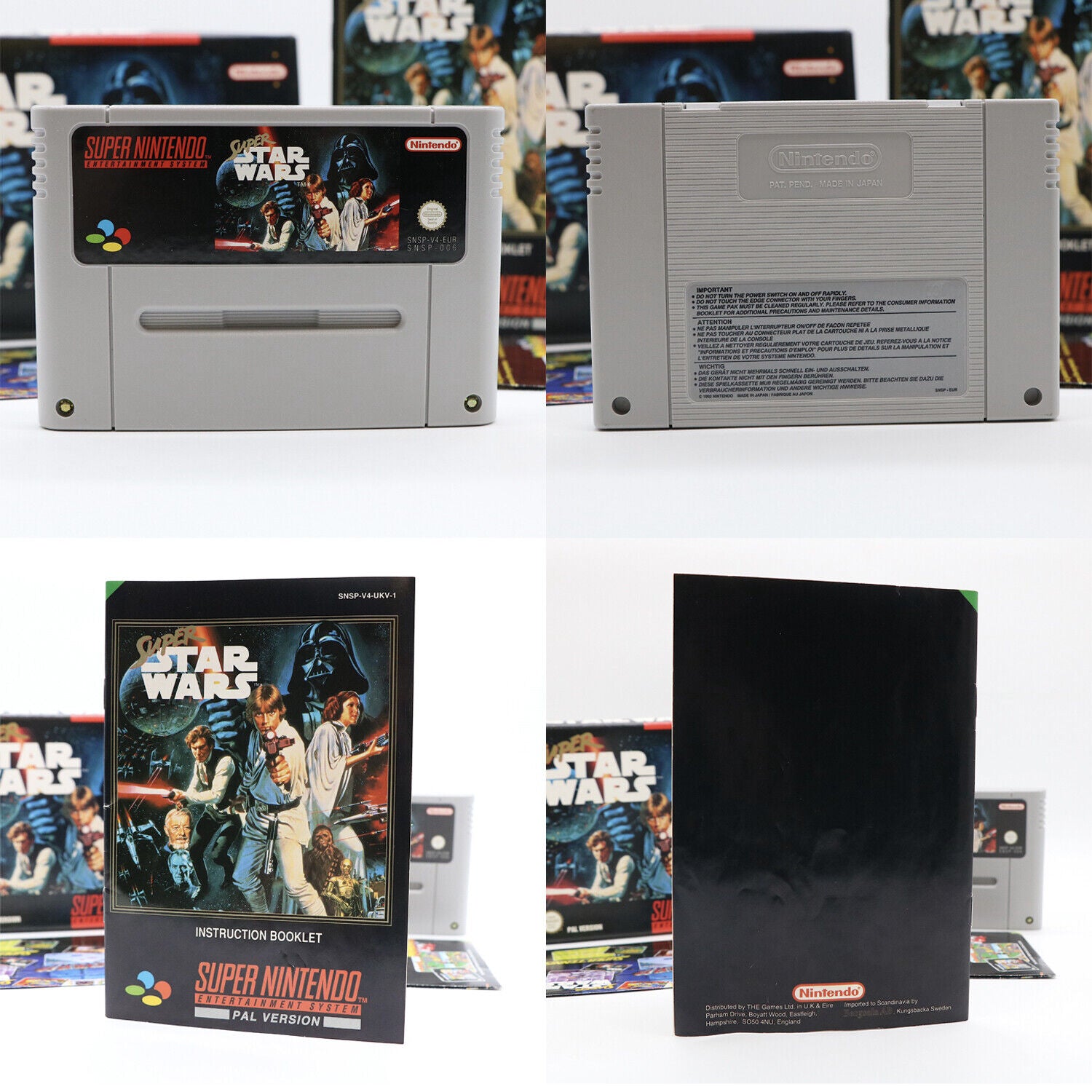 Super Star Wars | Super Nintendo Entertainment System SNES Game | CIB